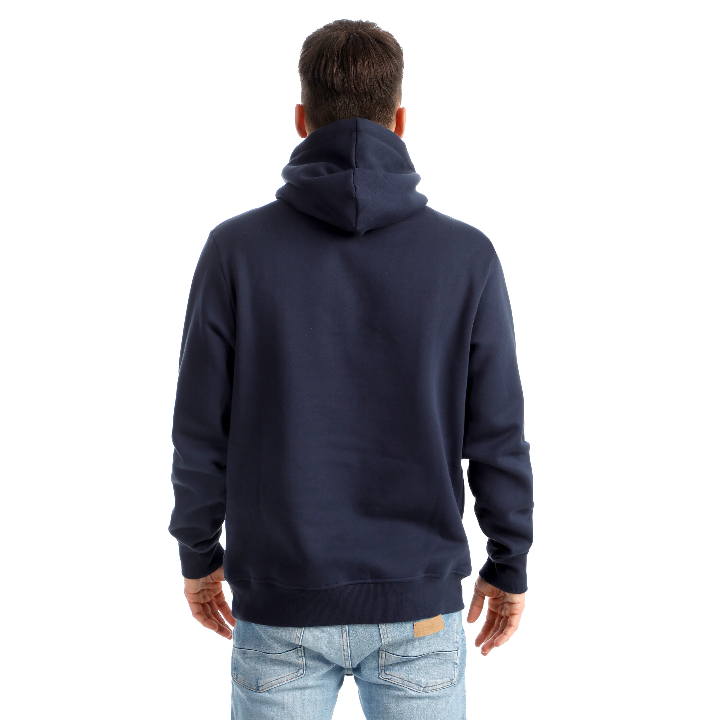 Out of Control Logo Sudadera con capucha Hombres-azul oscuro - Image 6