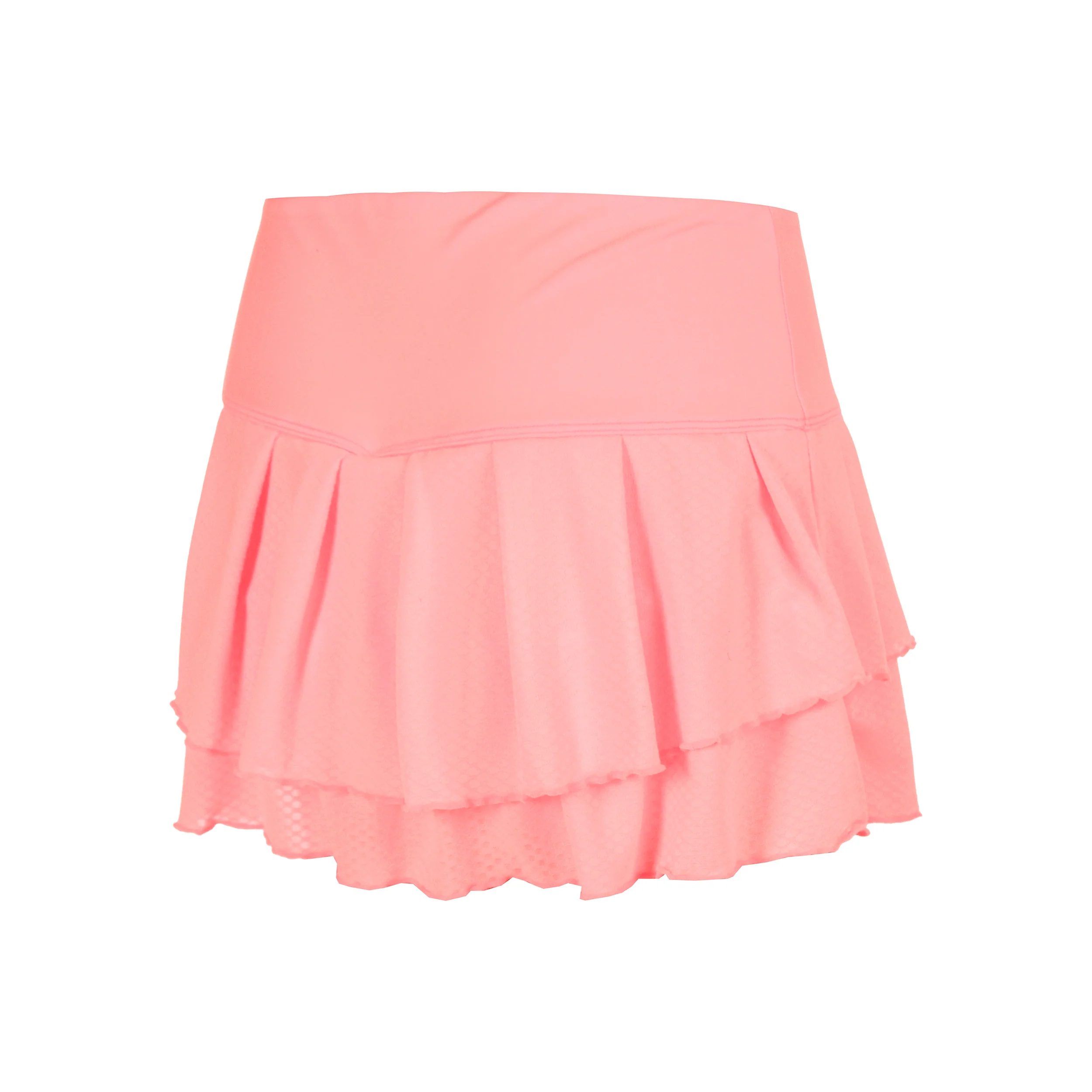 Out of Control Pleated Falda Chicas-rosa - Image 2