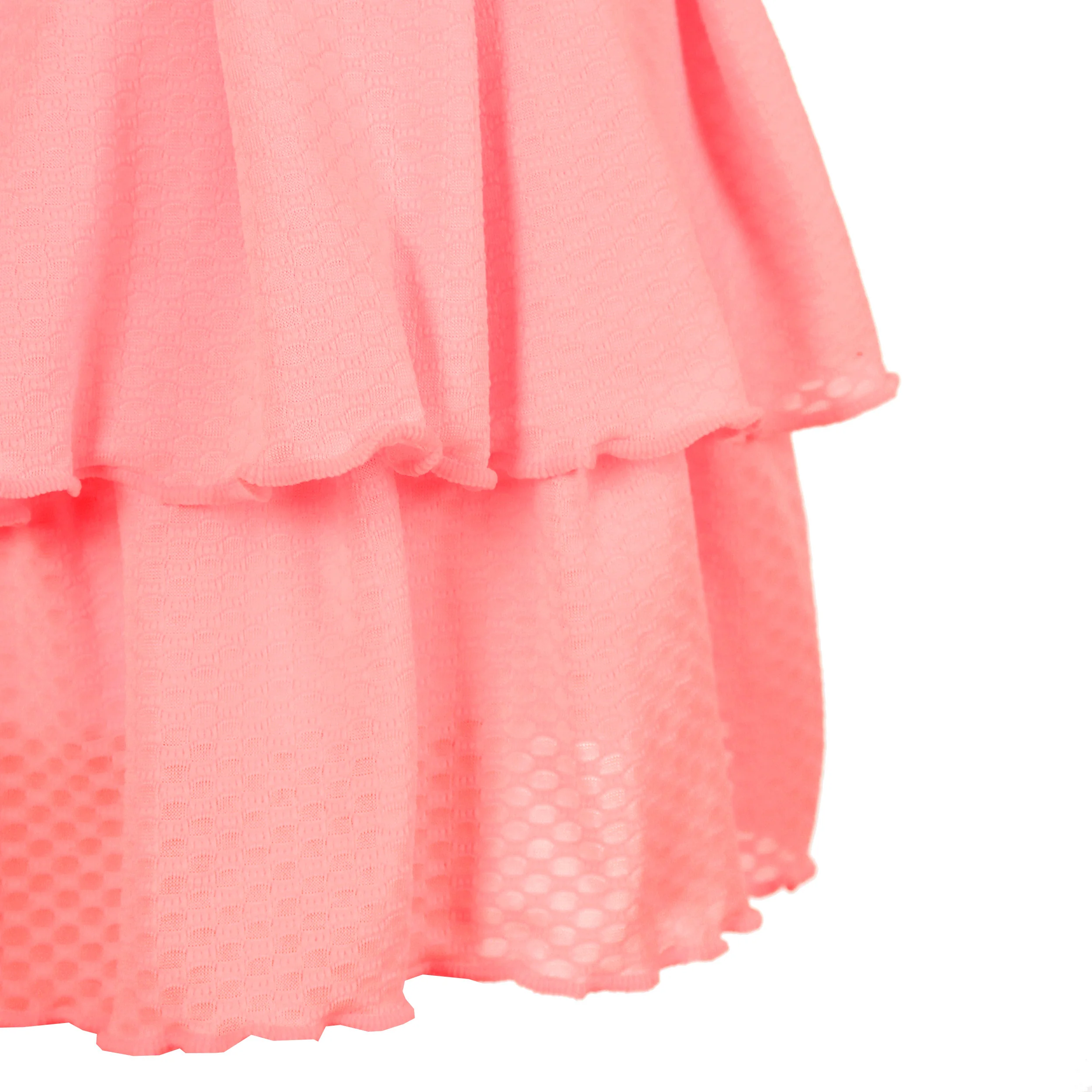 Out of Control Pleated Falda Chicas-rosa - Image 5
