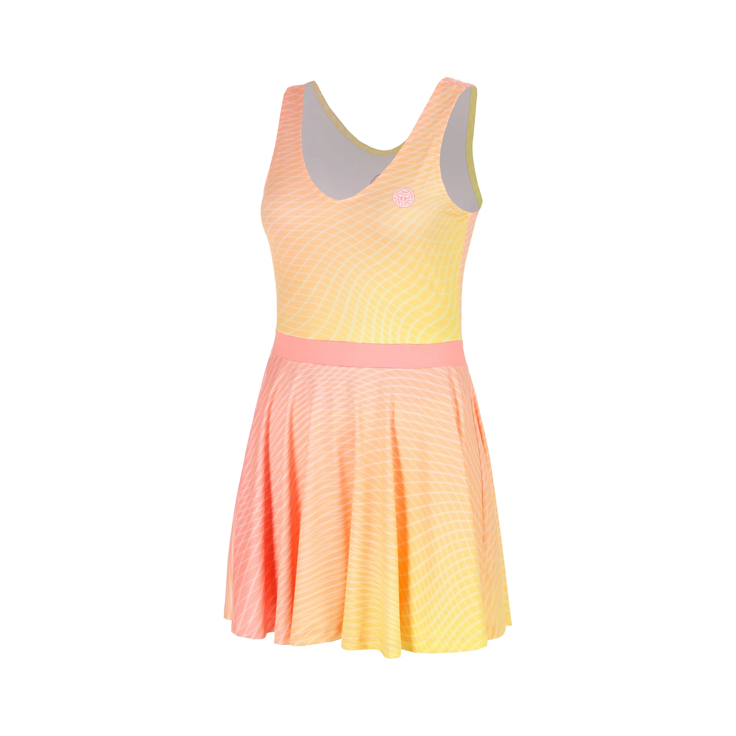 Out of Control Vestido Chicas-rosa, amarillo neón