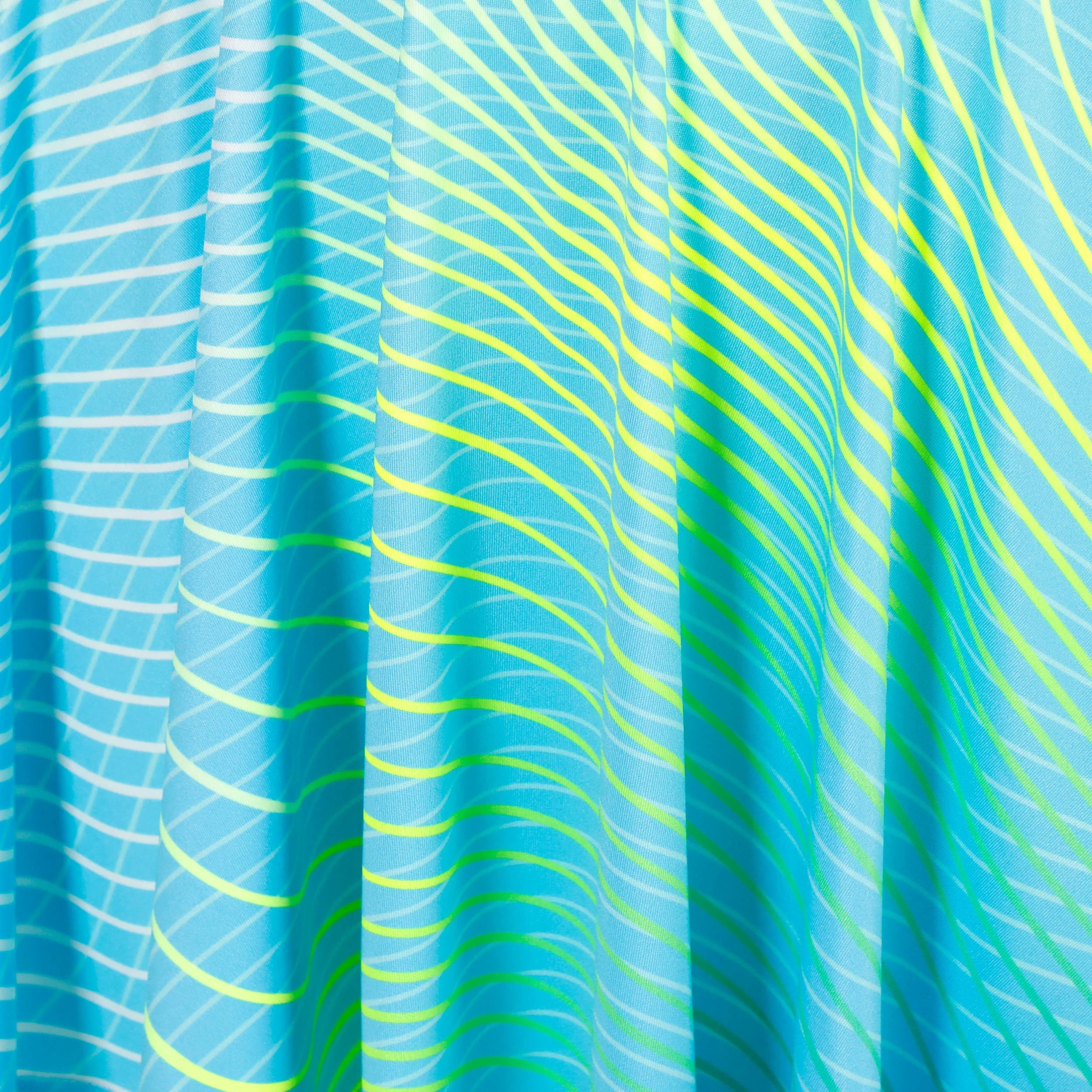 Out of Control Vestido Mujeres-azul claro, amarillo neón - Image 6