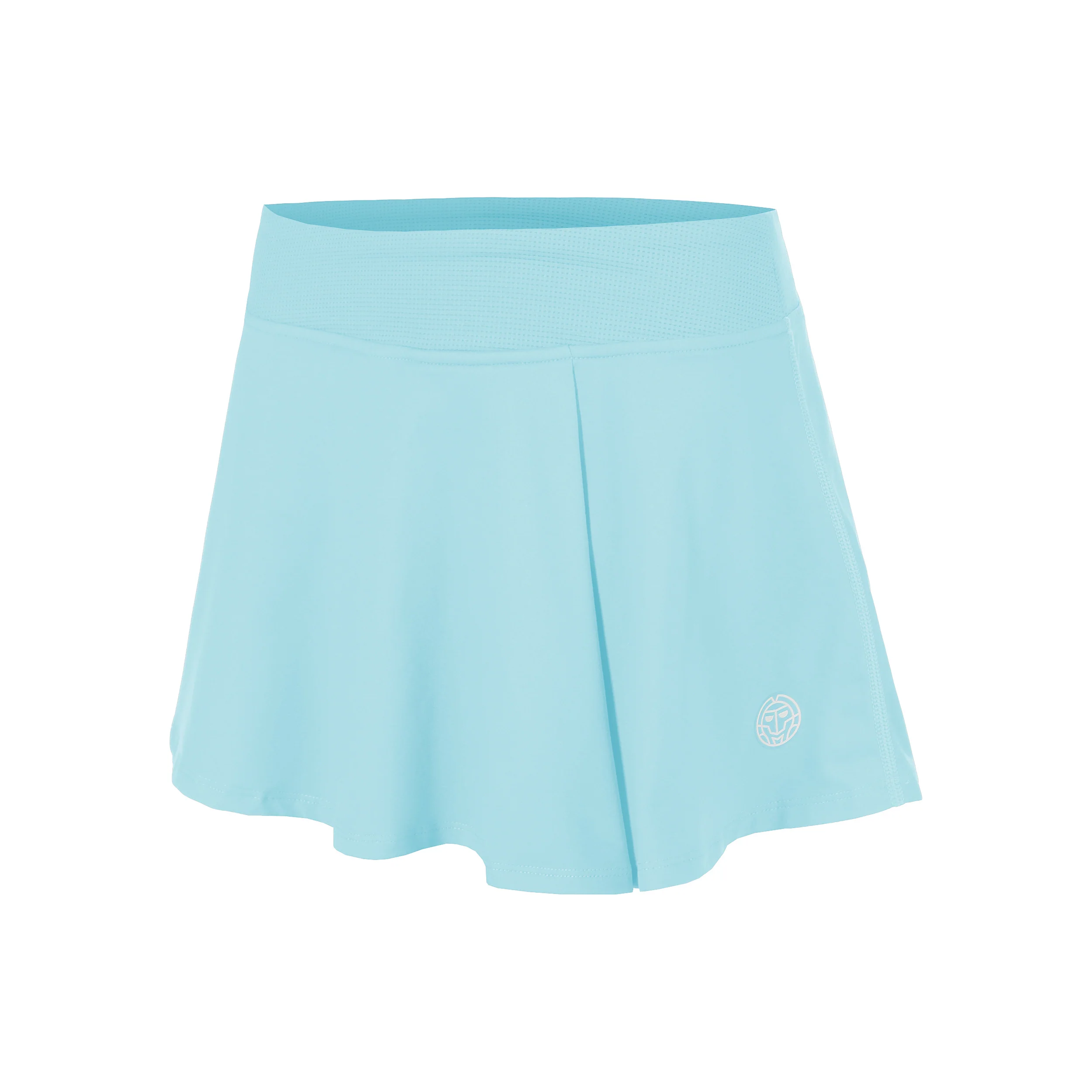 Out of Control Wavy Falda Mujeres-azul claro
