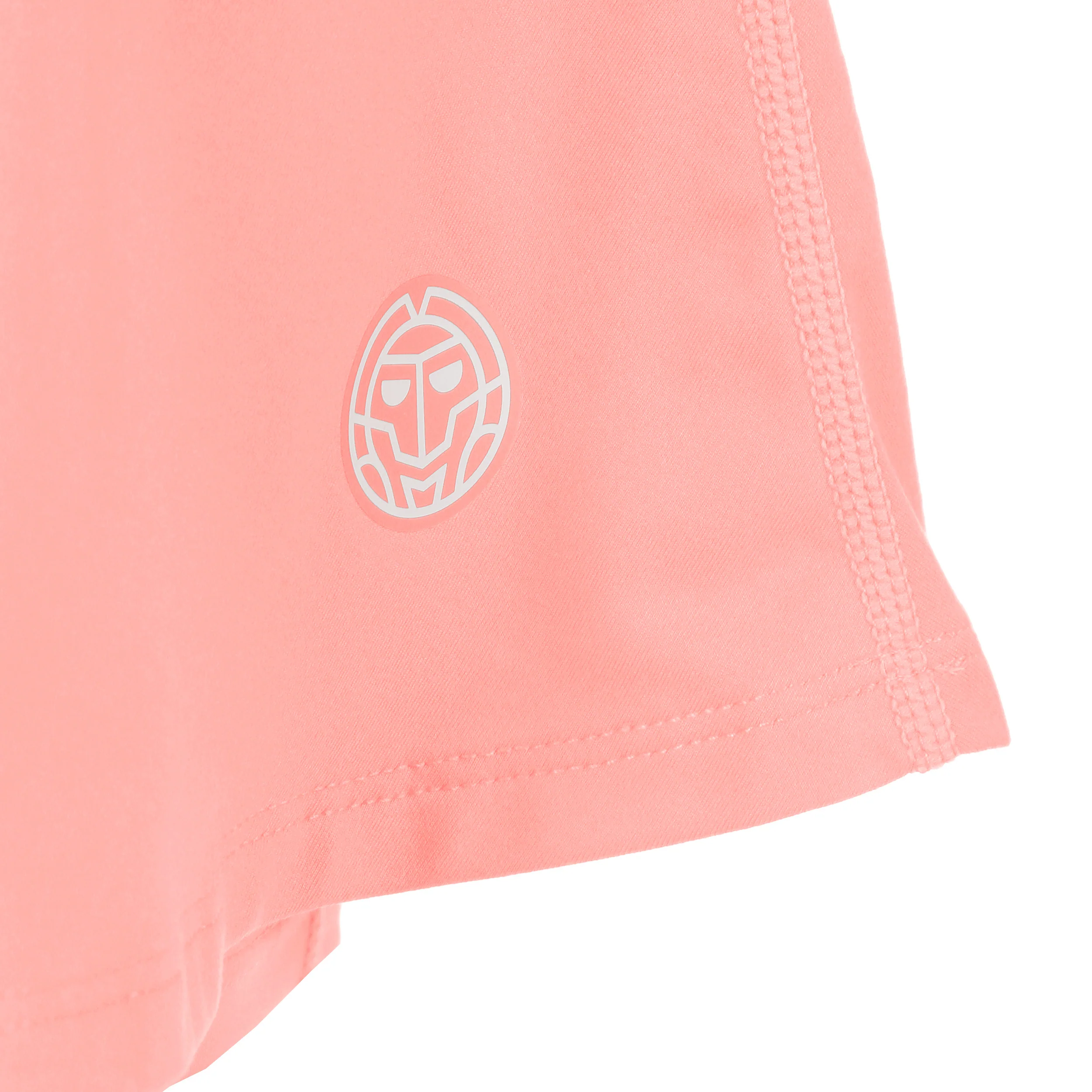 Out of Control Wavy Falda Mujeres-rosa, blanco - Image 3