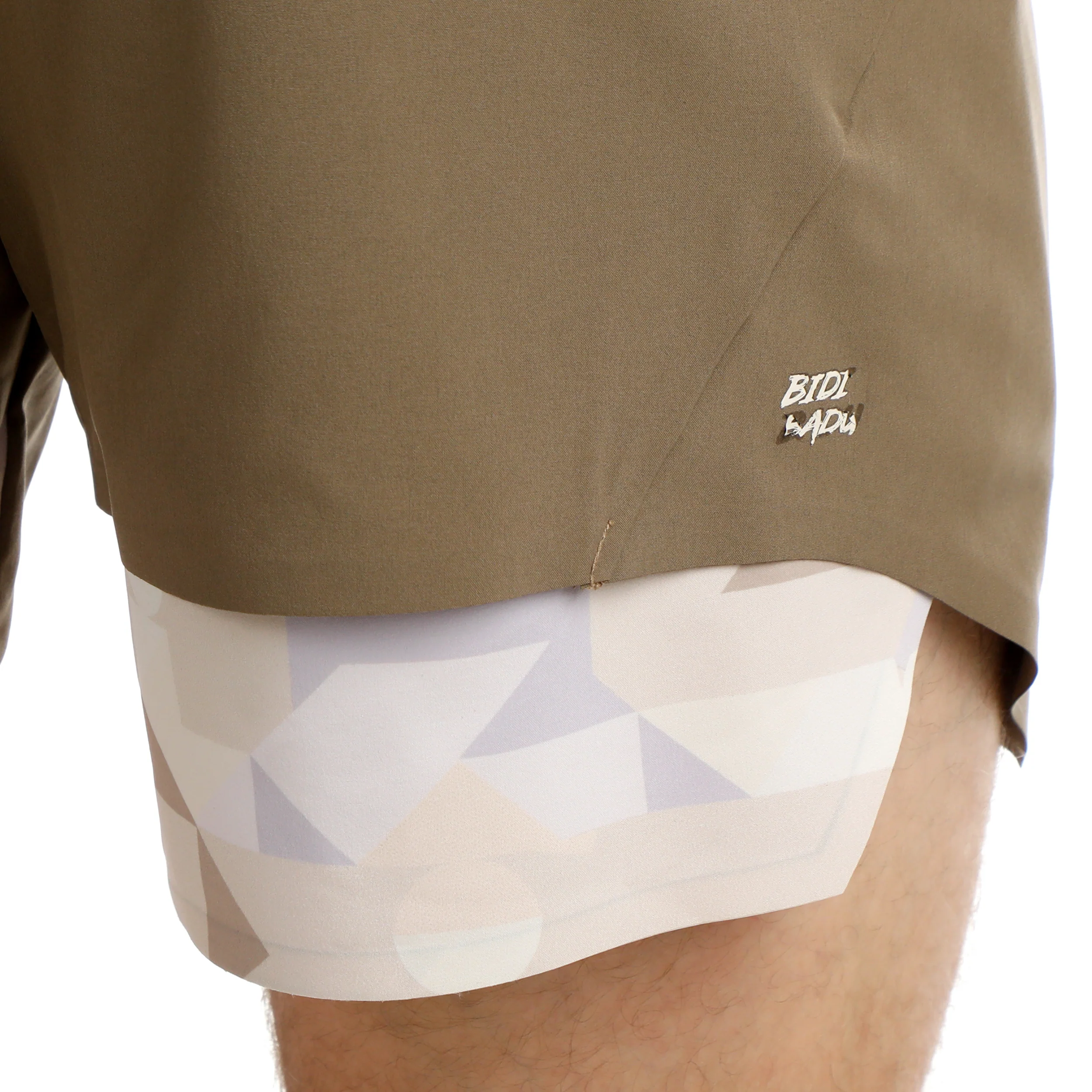 Paris 2025 7in Shorts Hombres-Marrón - Image 11