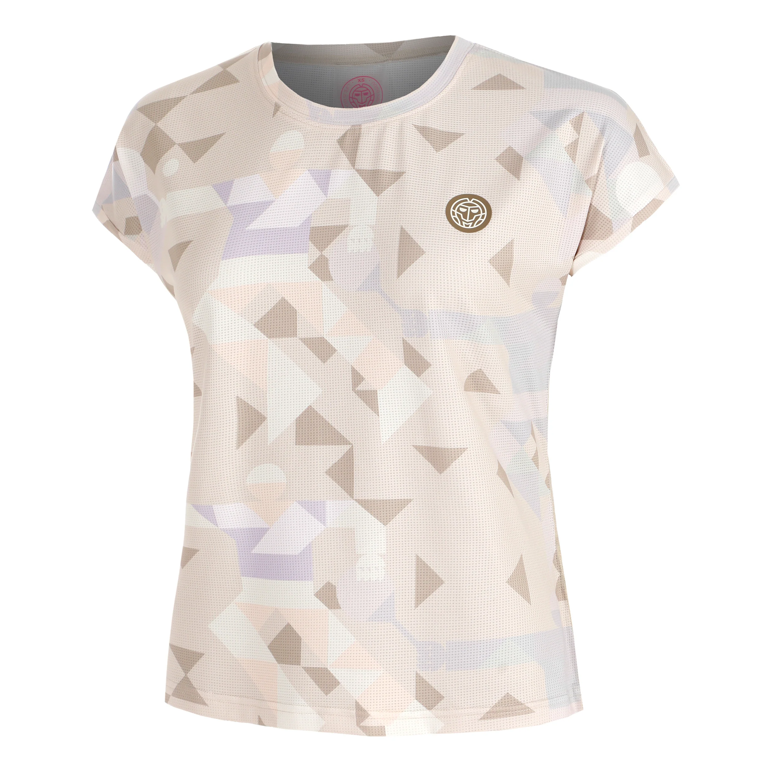 Paris 2025 Camiseta De Manga Corta Mujeres-Beige