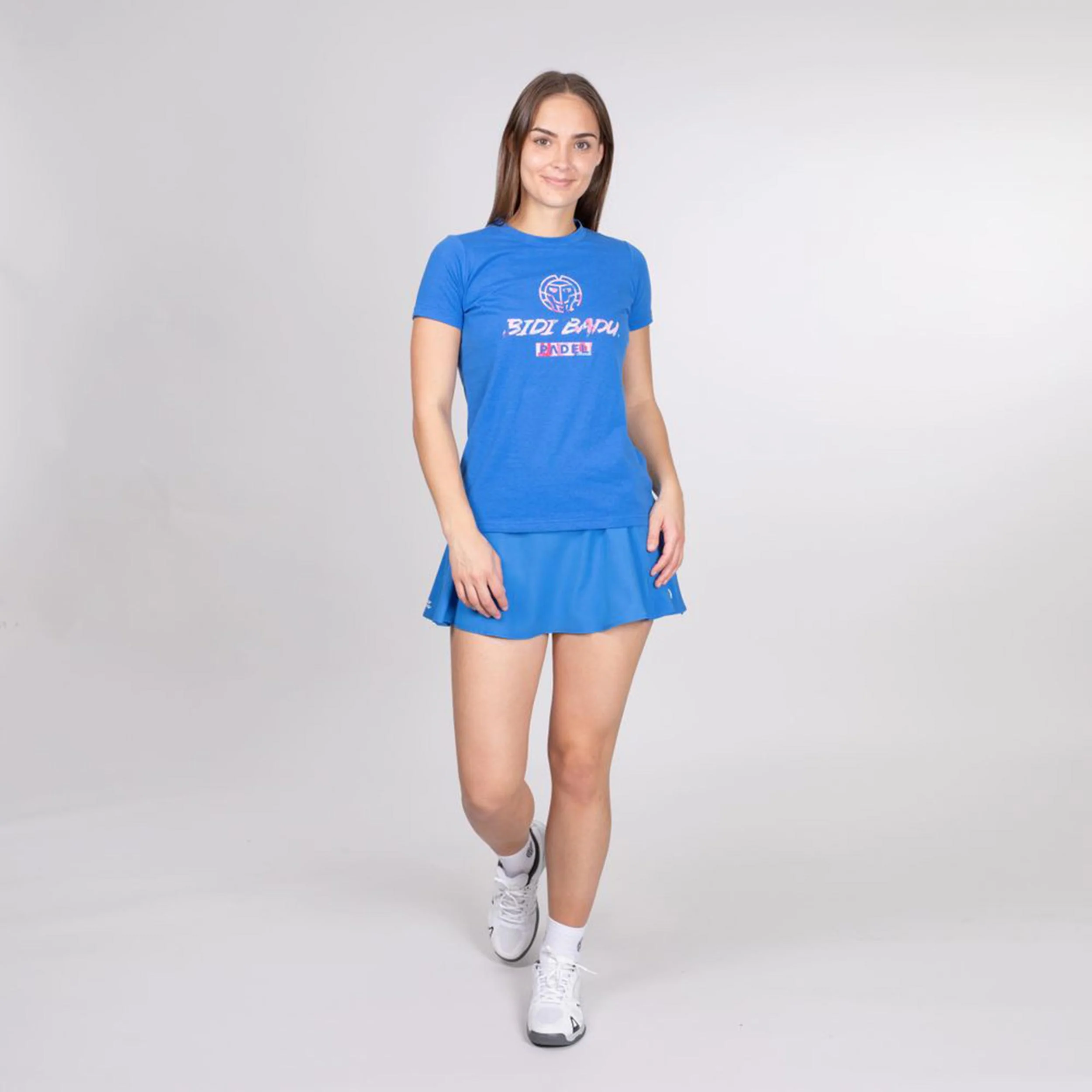 Shenzi Lifestyle Camiseta De Manga Corta Mujeres-Azul - Image 2