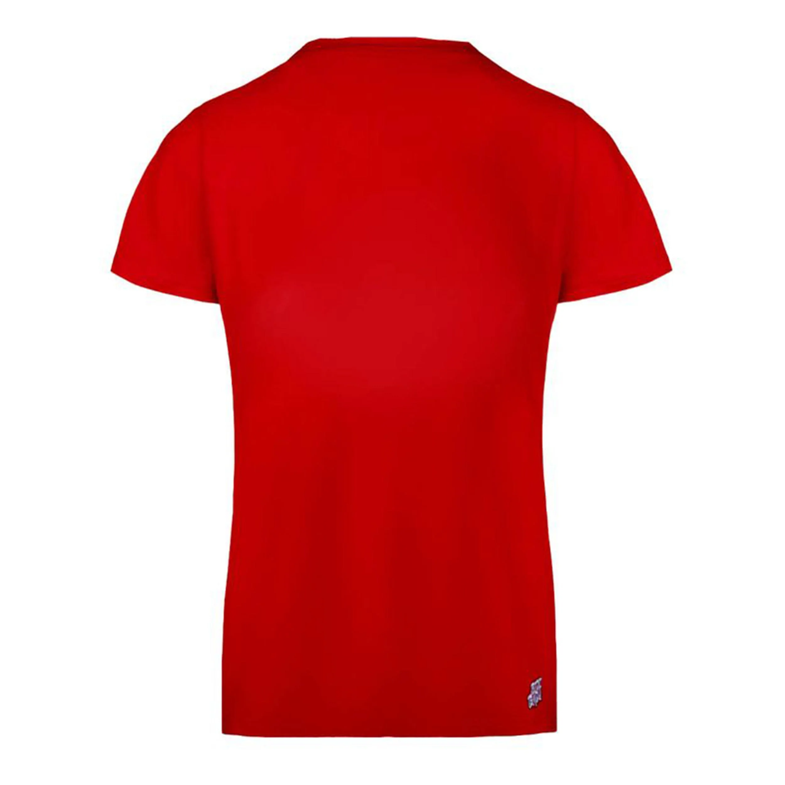 Shenzi Lifestyle Camiseta De Manga Corta Mujeres-Rojo - Image 2