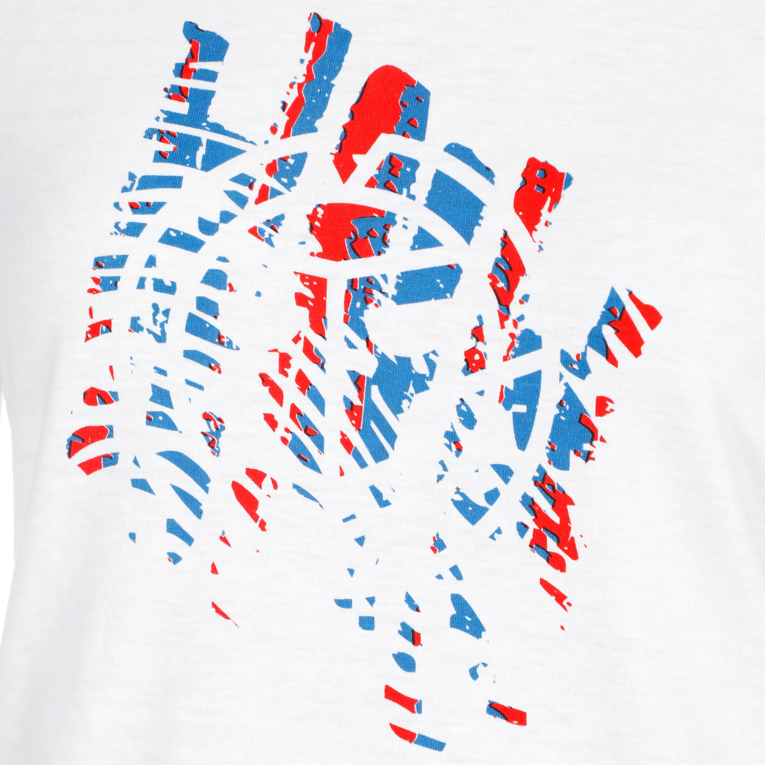 Shinae Lifestyle Camiseta De Manga Corta Mujeres-Azul,Rojo - Image 3