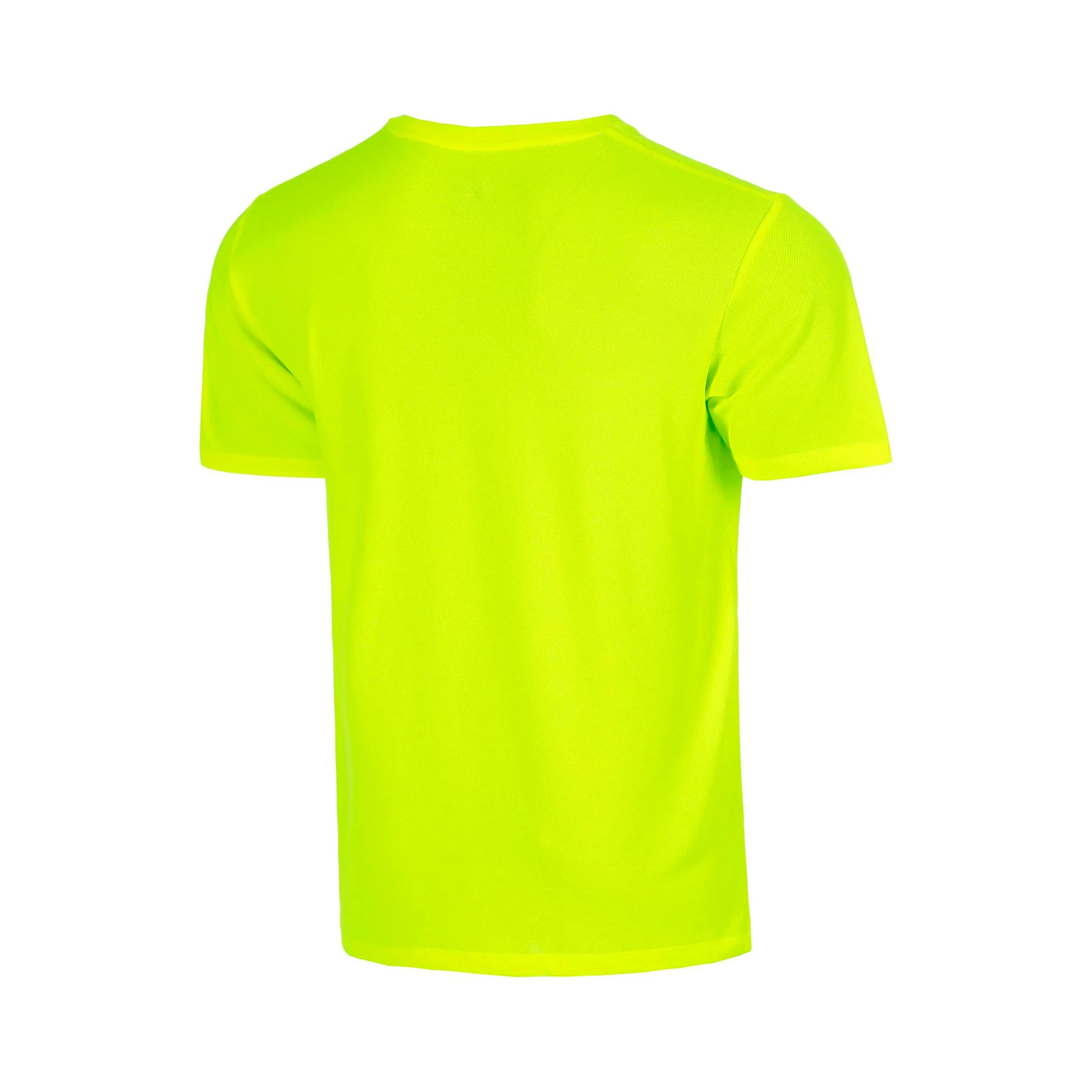 Solid Camiseta de manga corta Chicos-amarillo neón - Image 2