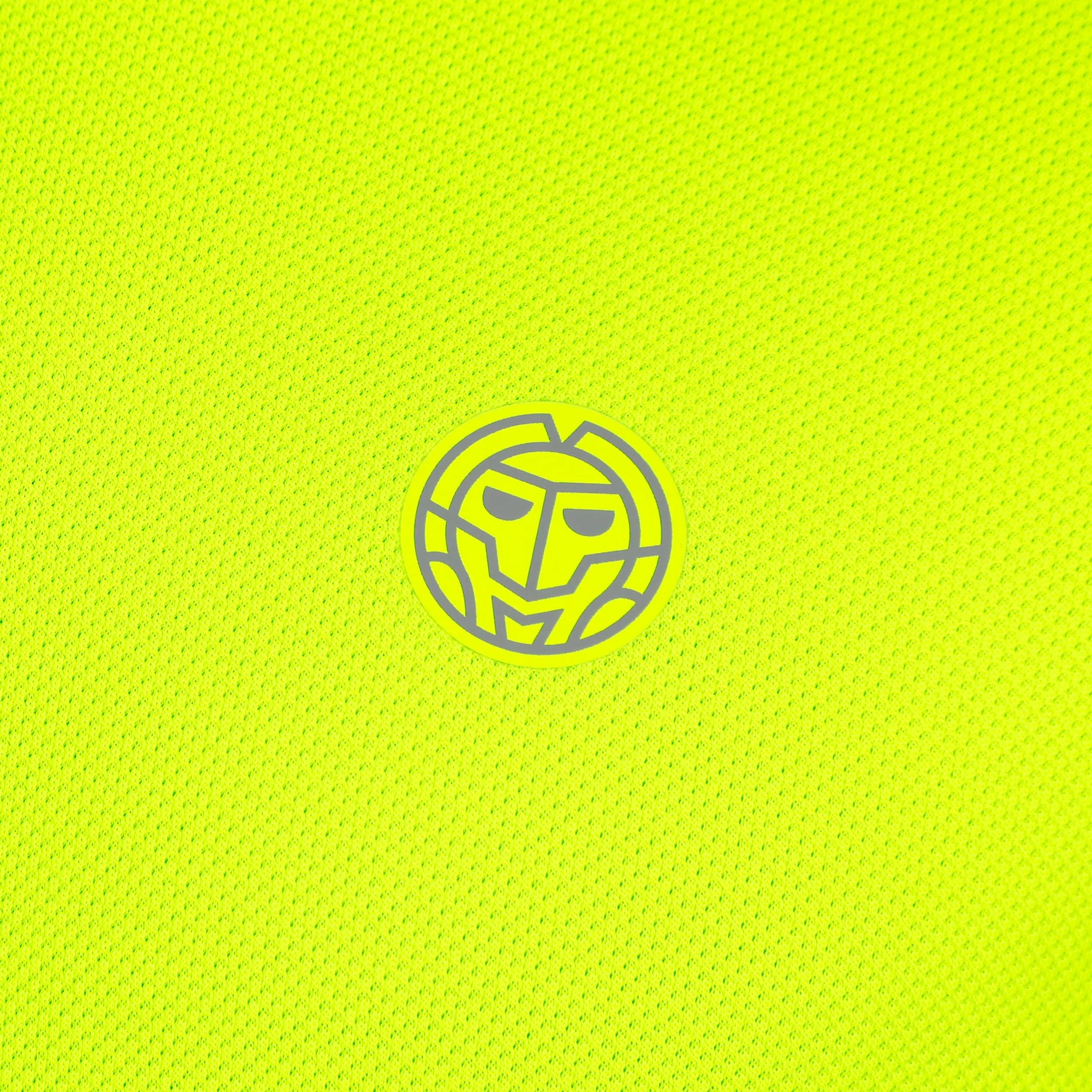 Solid Camiseta de manga corta Chicos-amarillo neón - Image 3