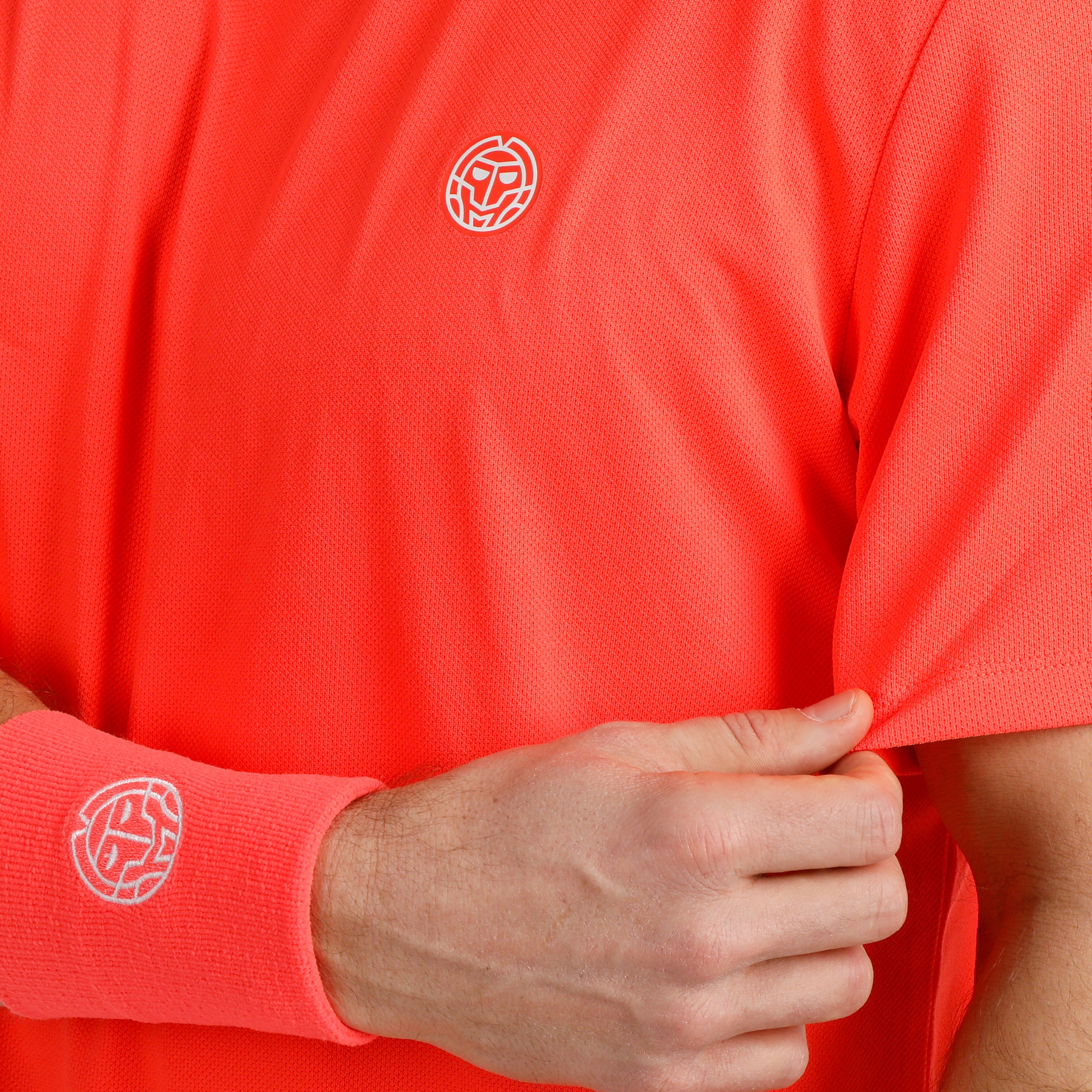 Solid Camiseta de manga corta Hombres-coral - Image 7