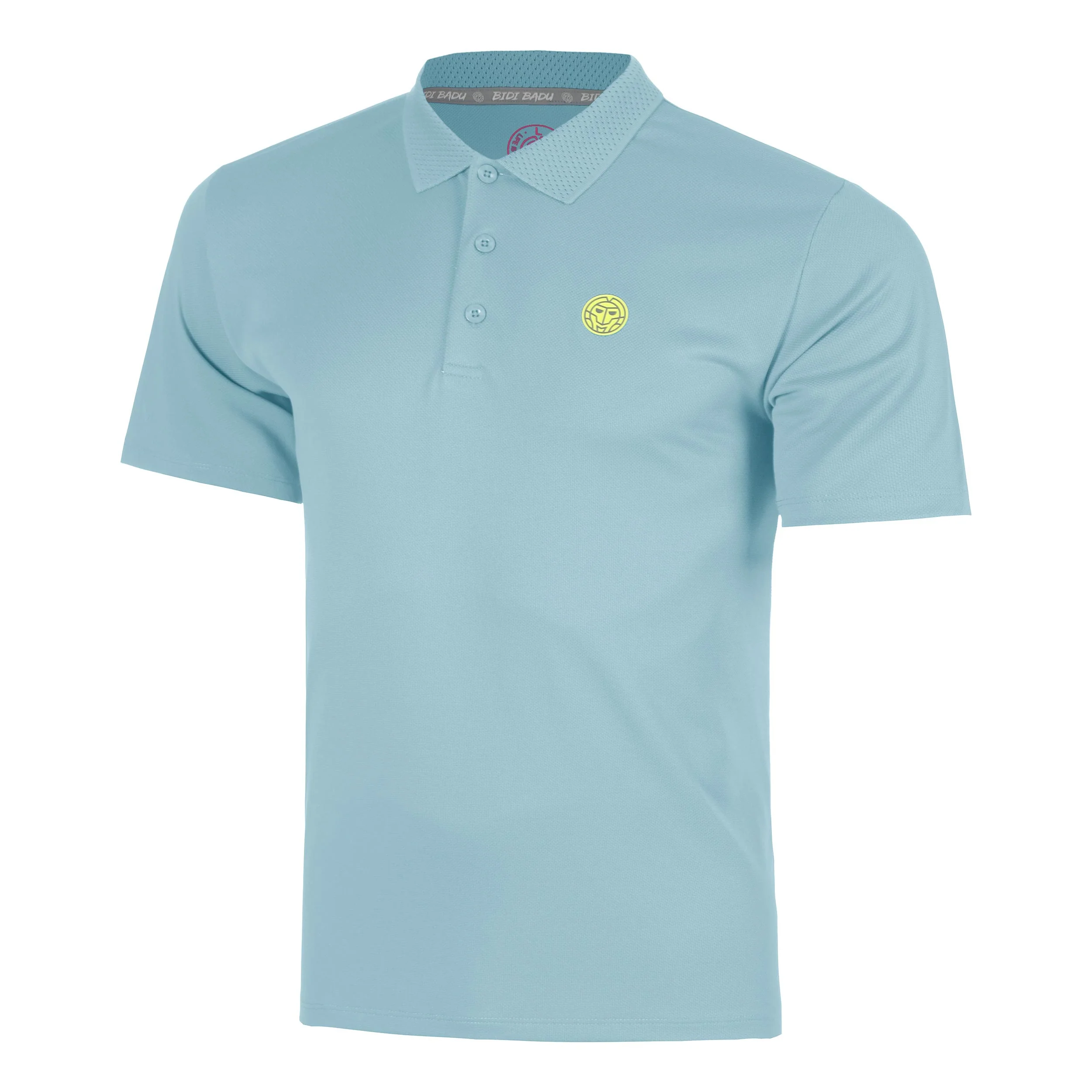 Solid Polo Hombres-color petróleo
