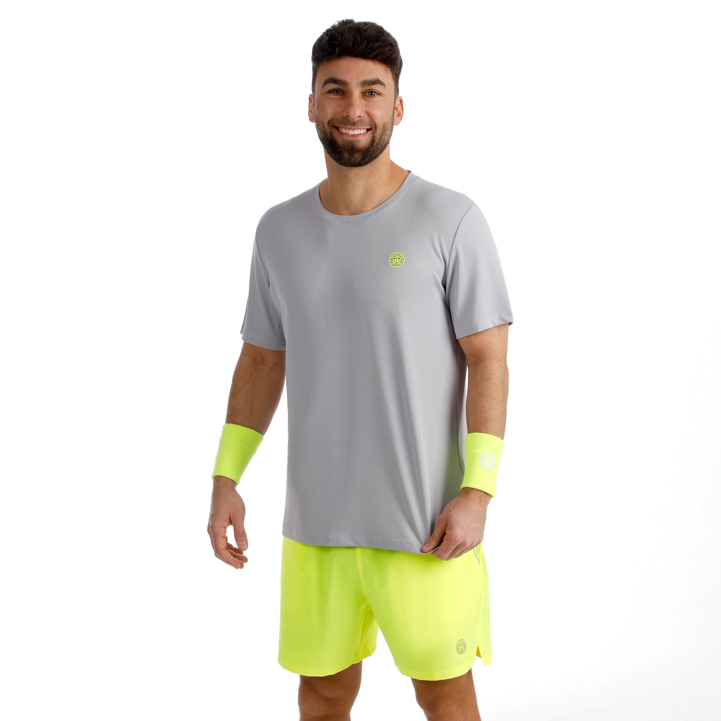 Solid Shorts Chicos-amarillo neón - Image 5