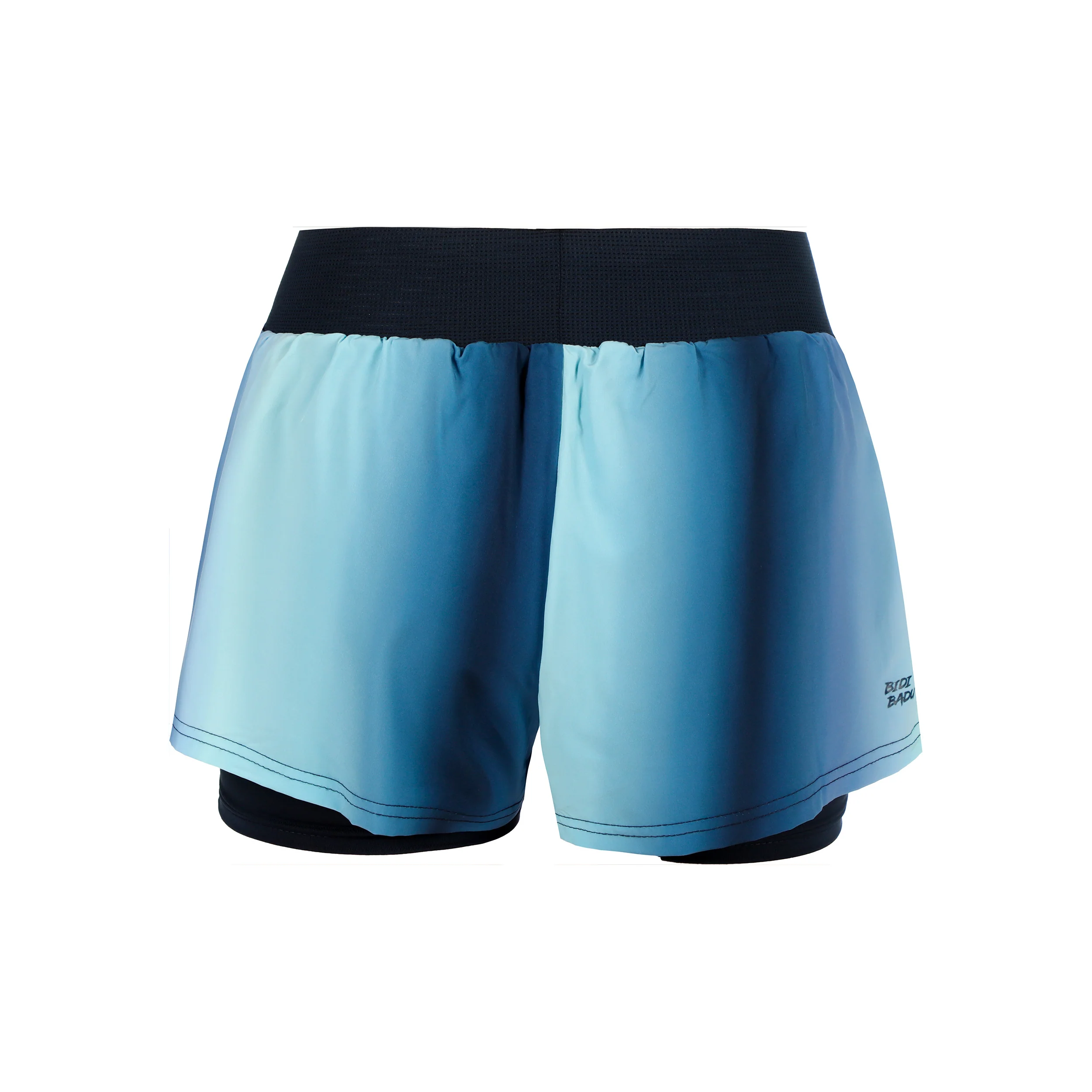 Spectrum 2In1 Printed Shorts Mujeres-Azul Oscuro,Azul Claro - Image 2