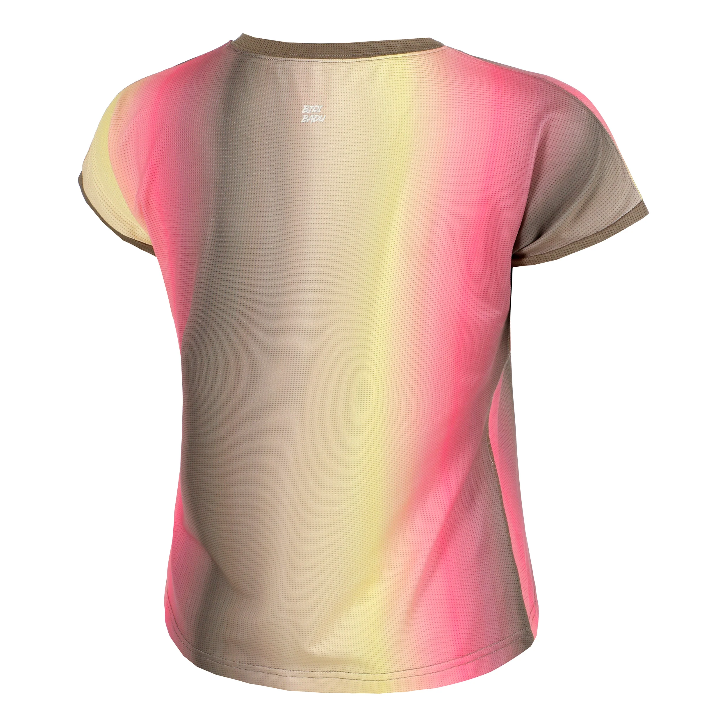 Spectrum Camiseta De Manga Corta Mujeres-Marrón,Amarillo - Image 2