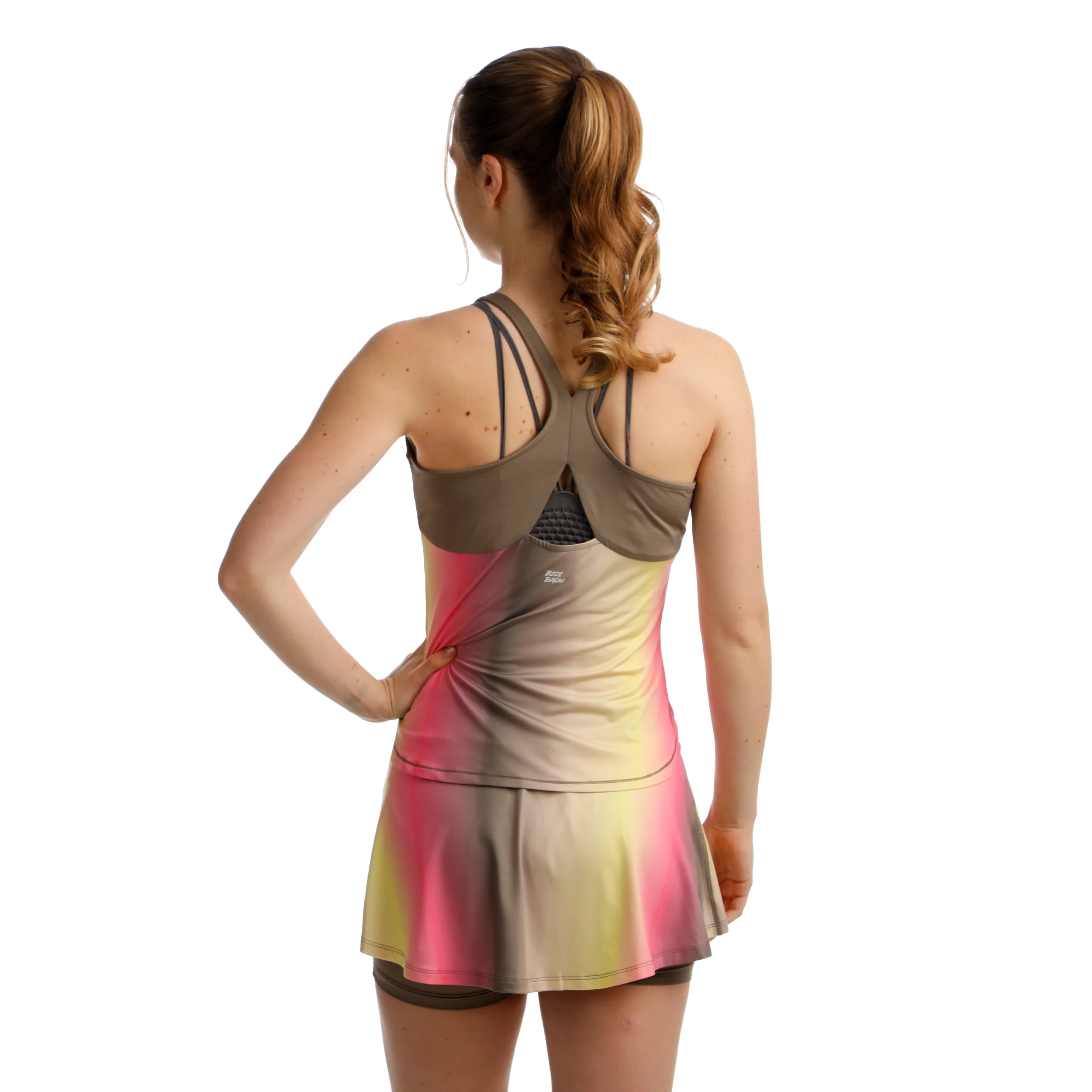 Spectrum Camiseta De Tirantes Mujeres-Marrón,Amarillo - Image 6