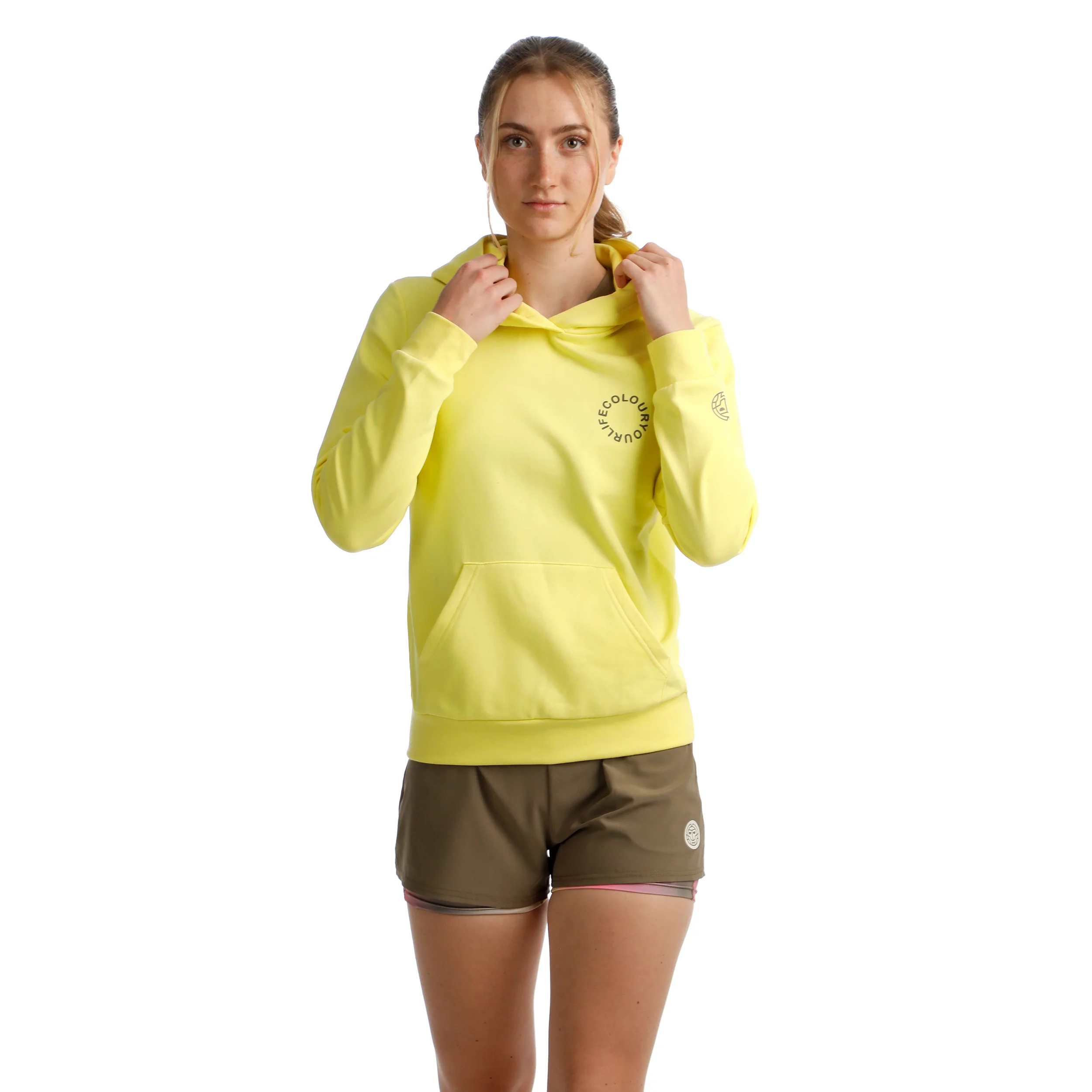 Spectrum Chill Sudadera Con Capucha Mujeres-Amarillo - Image 6