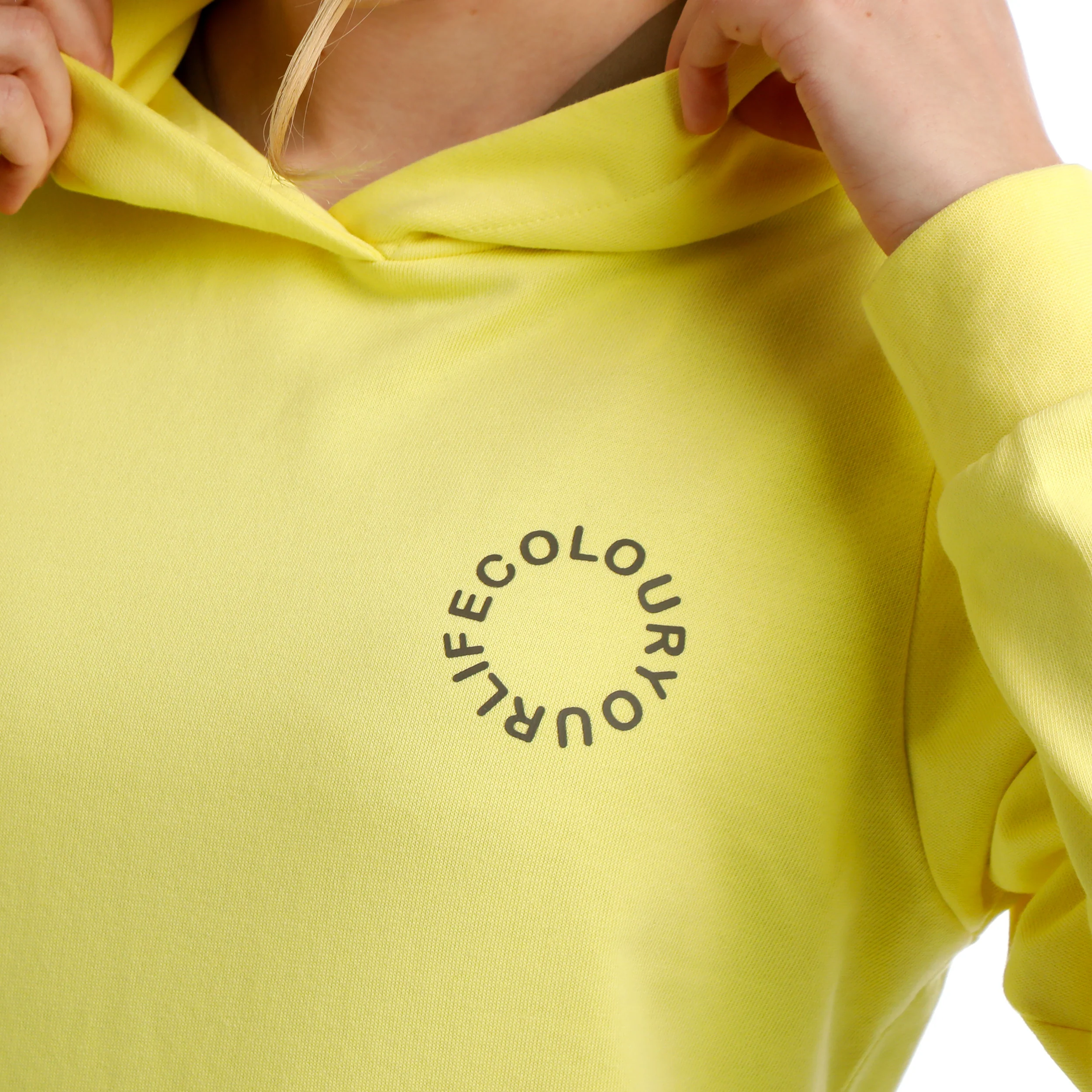 Spectrum Chill Sudadera Con Capucha Mujeres-Amarillo - Image 8