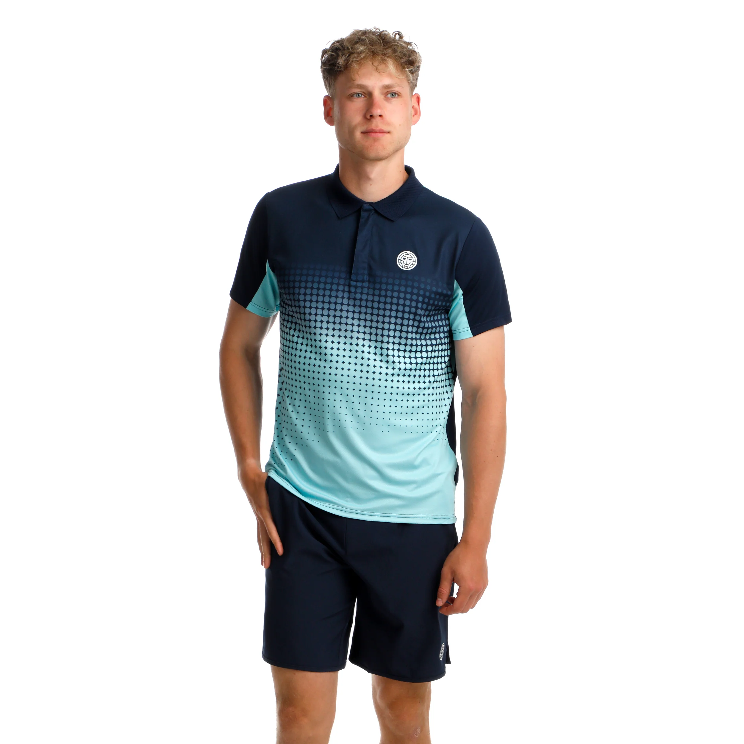 Spectrum Spirit Polo Hombres-Azul Claro,Azul Oscuro - Image 5