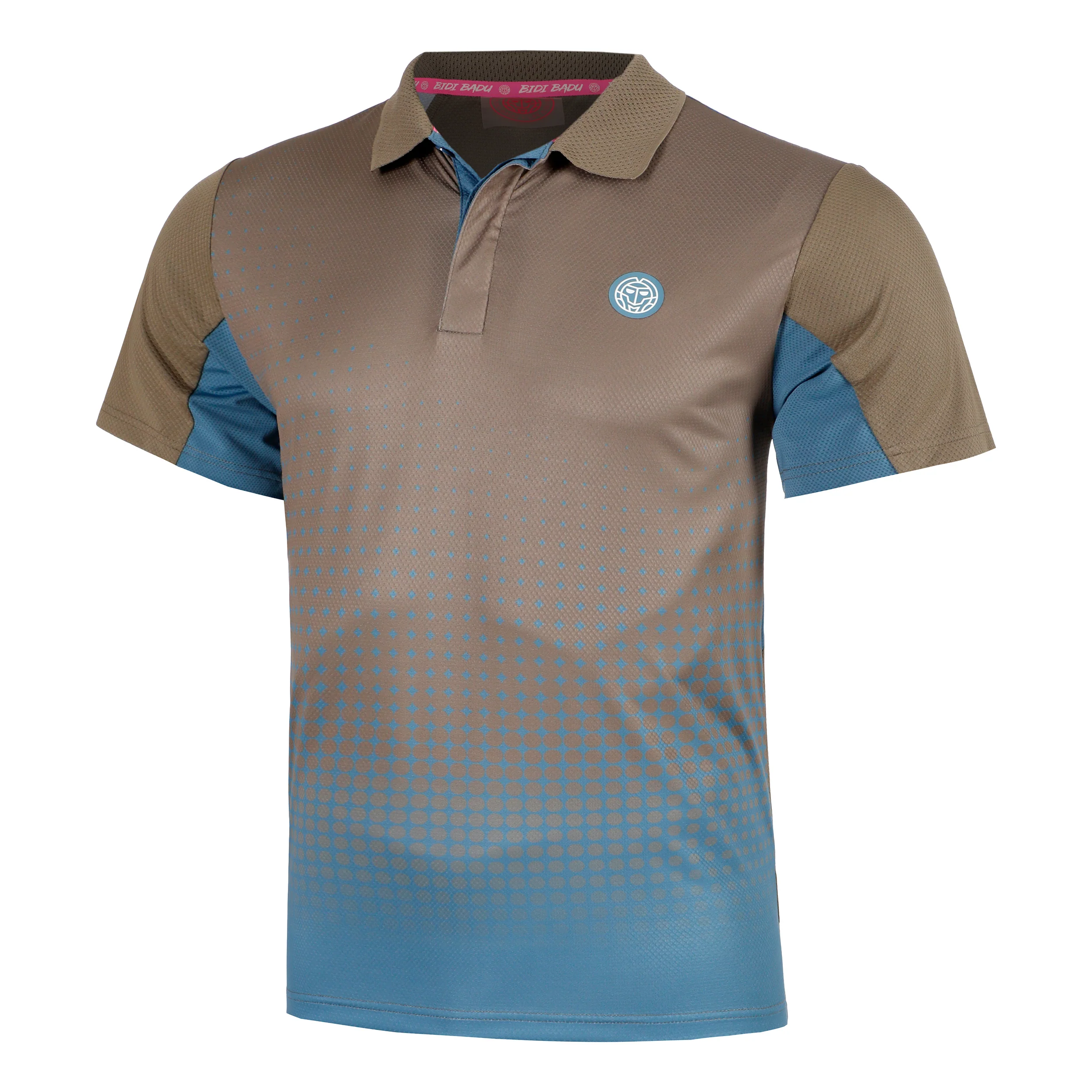 Spectrum Spirit Polo Hombres-Marrón,Azul