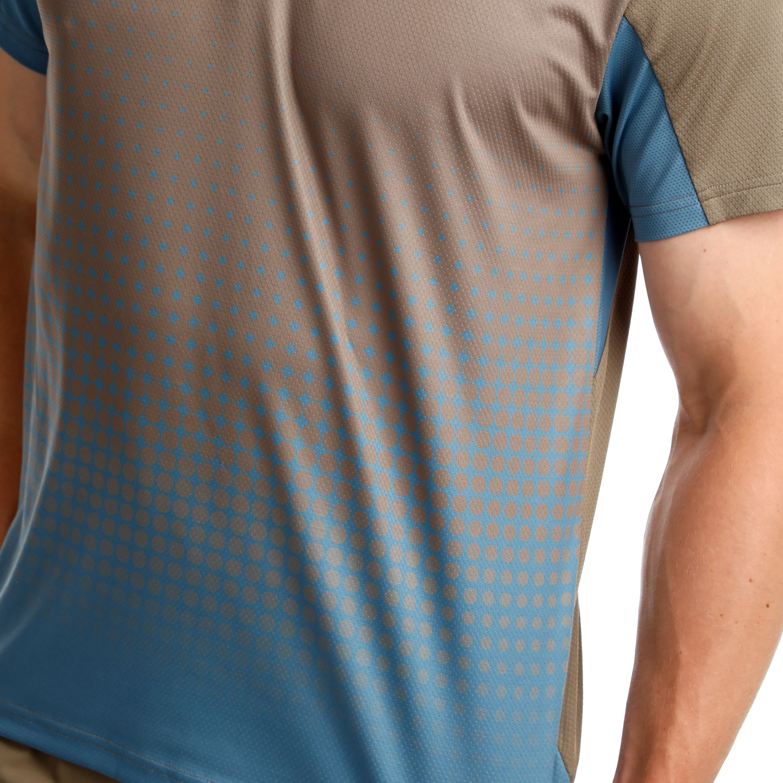 Spectrum Spirit Polo Hombres-Marrón,Azul - Image 9