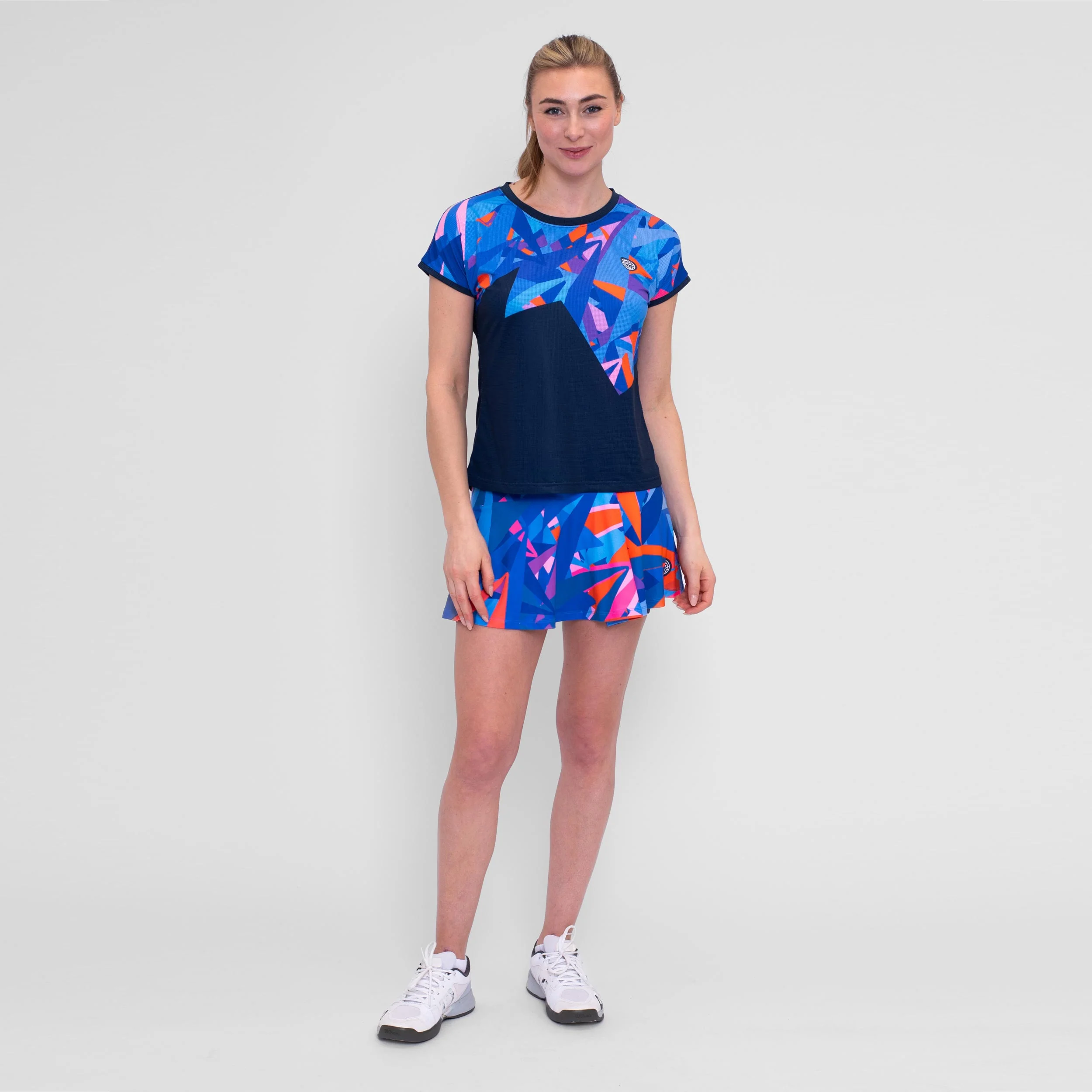 Spike Camiseta De Manga Corta Mujeres-Azul Oscuro,Multicolor - Image 7