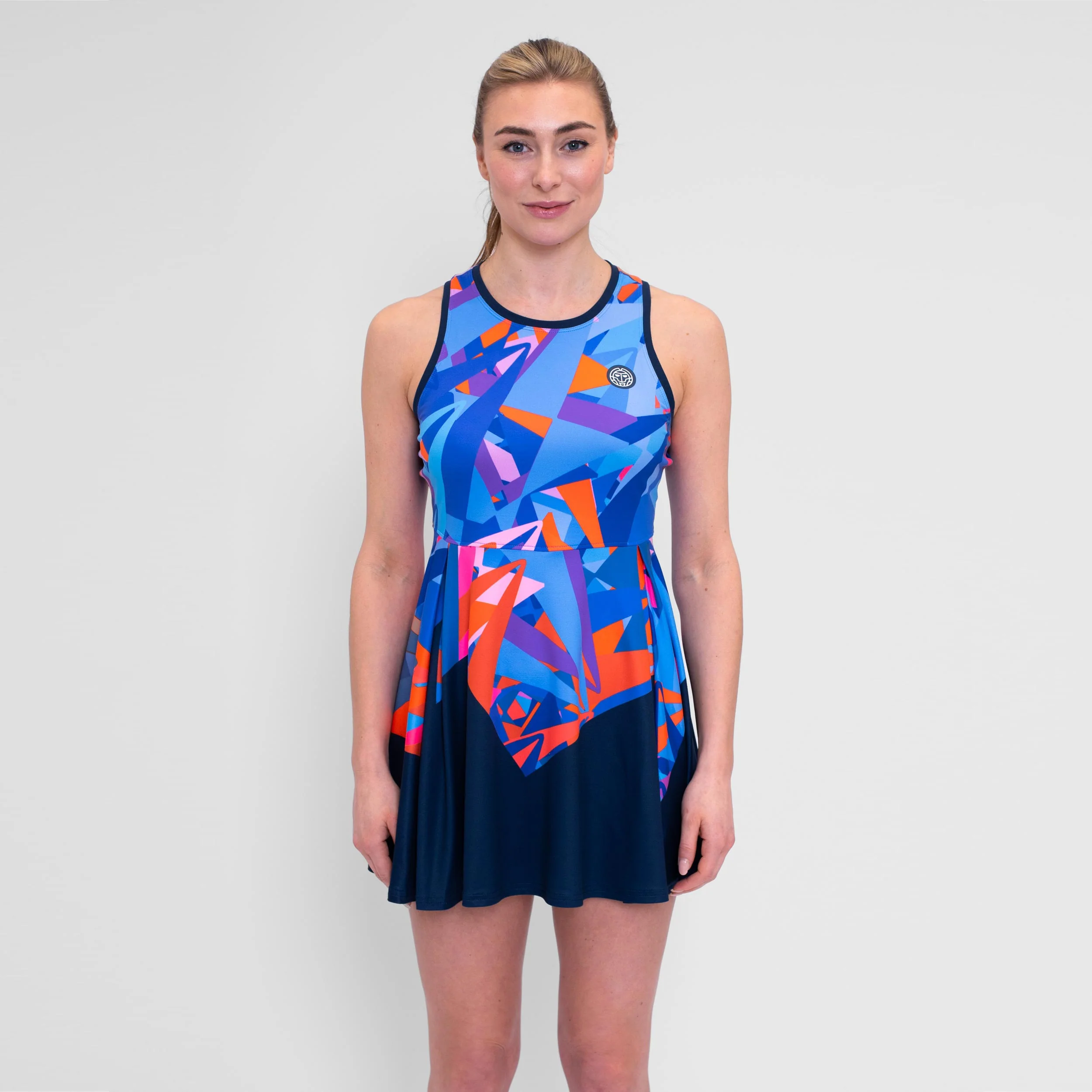 Spike Vestido Mujeres-Azul Oscuro,Multicolor - Image 6