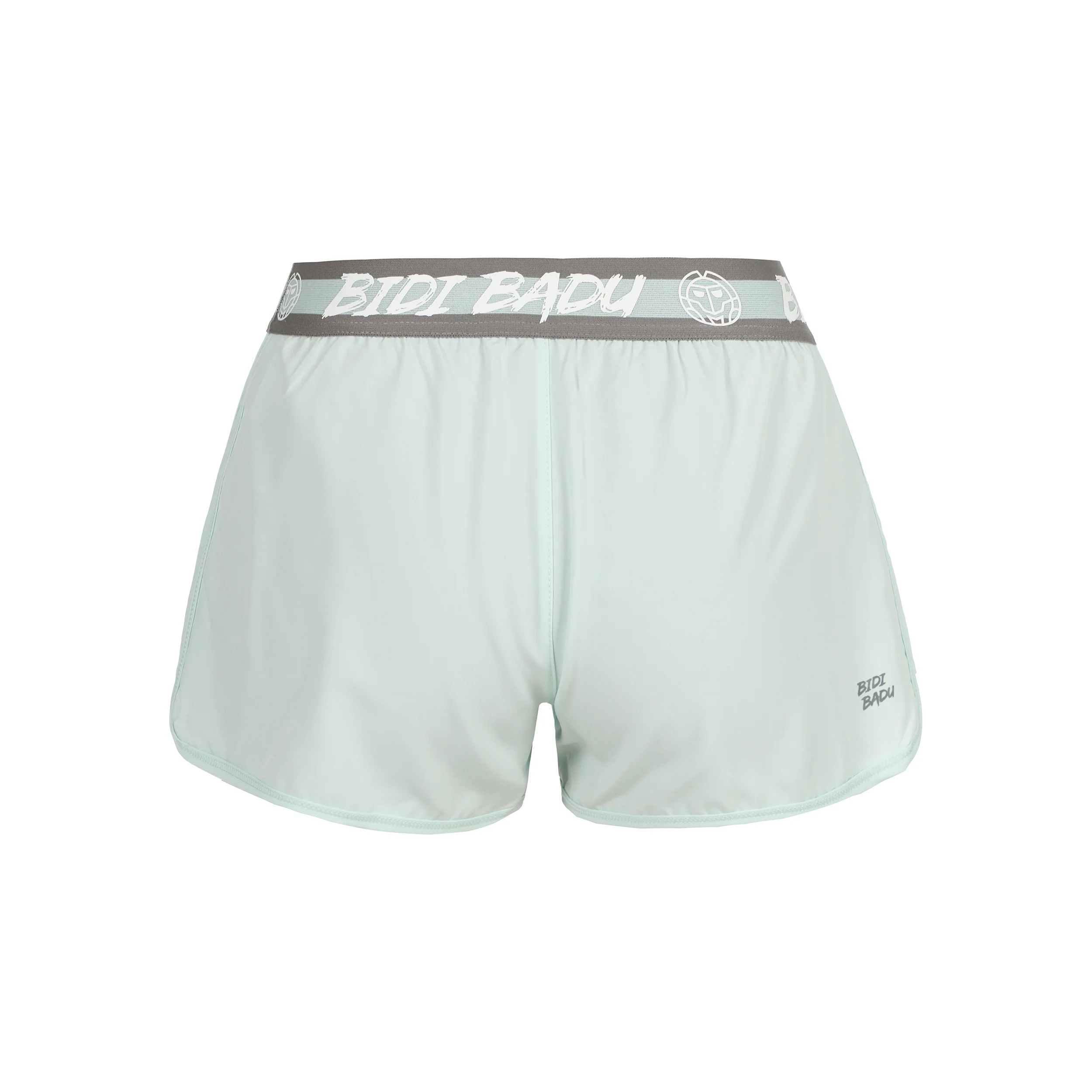 Tiida Tech 2 In 1 Shorts Con Bolsillo Para Pelota Mujeres-Mint,Gris - Image 2