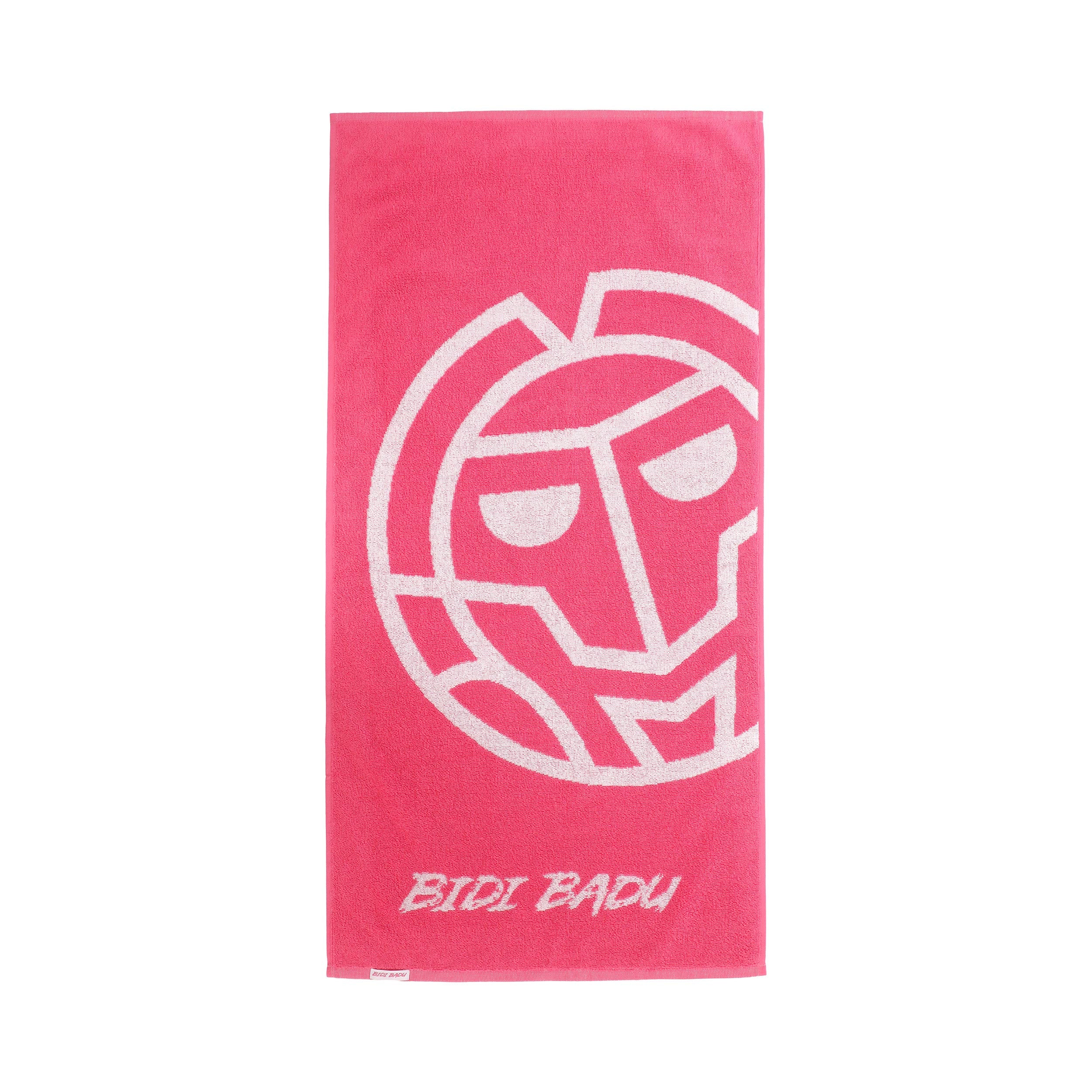 Toalla -rosa, blanco