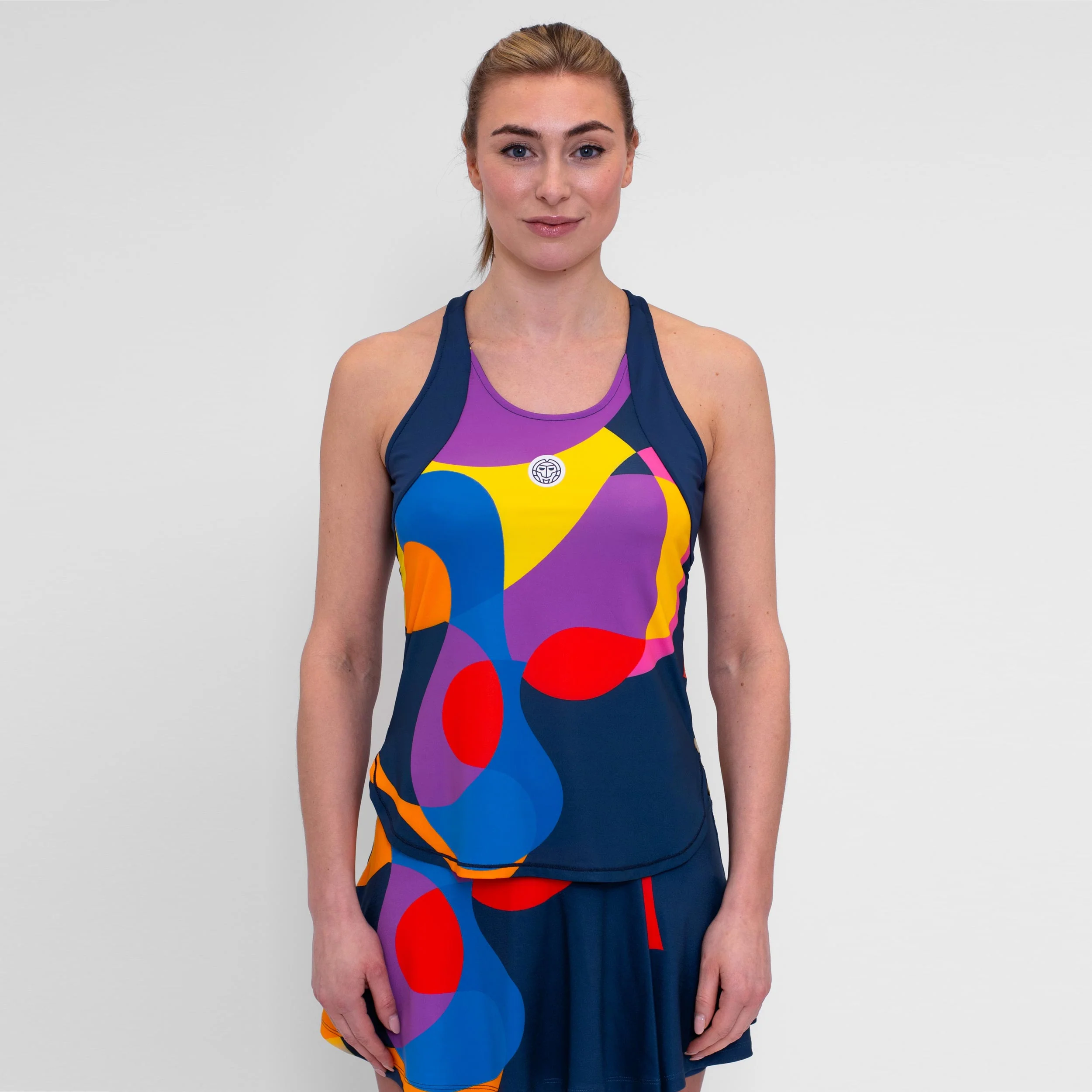Twiggy Camiseta De Tirantes Mujeres-Azul Oscuro,Multicolor - Image 6