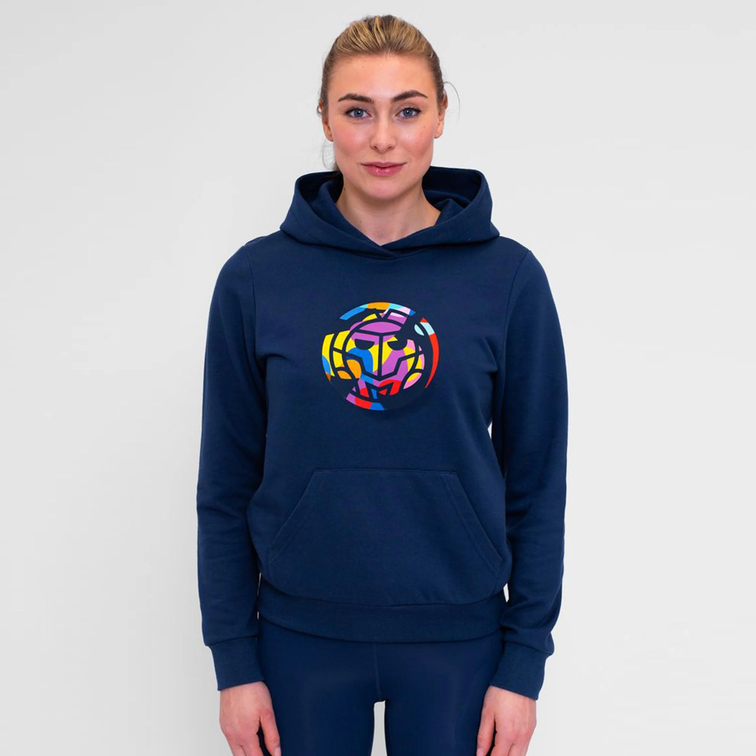 Twiggy Chill Sudadera Con Capucha Mujeres-Azul Oscuro,Multicolor