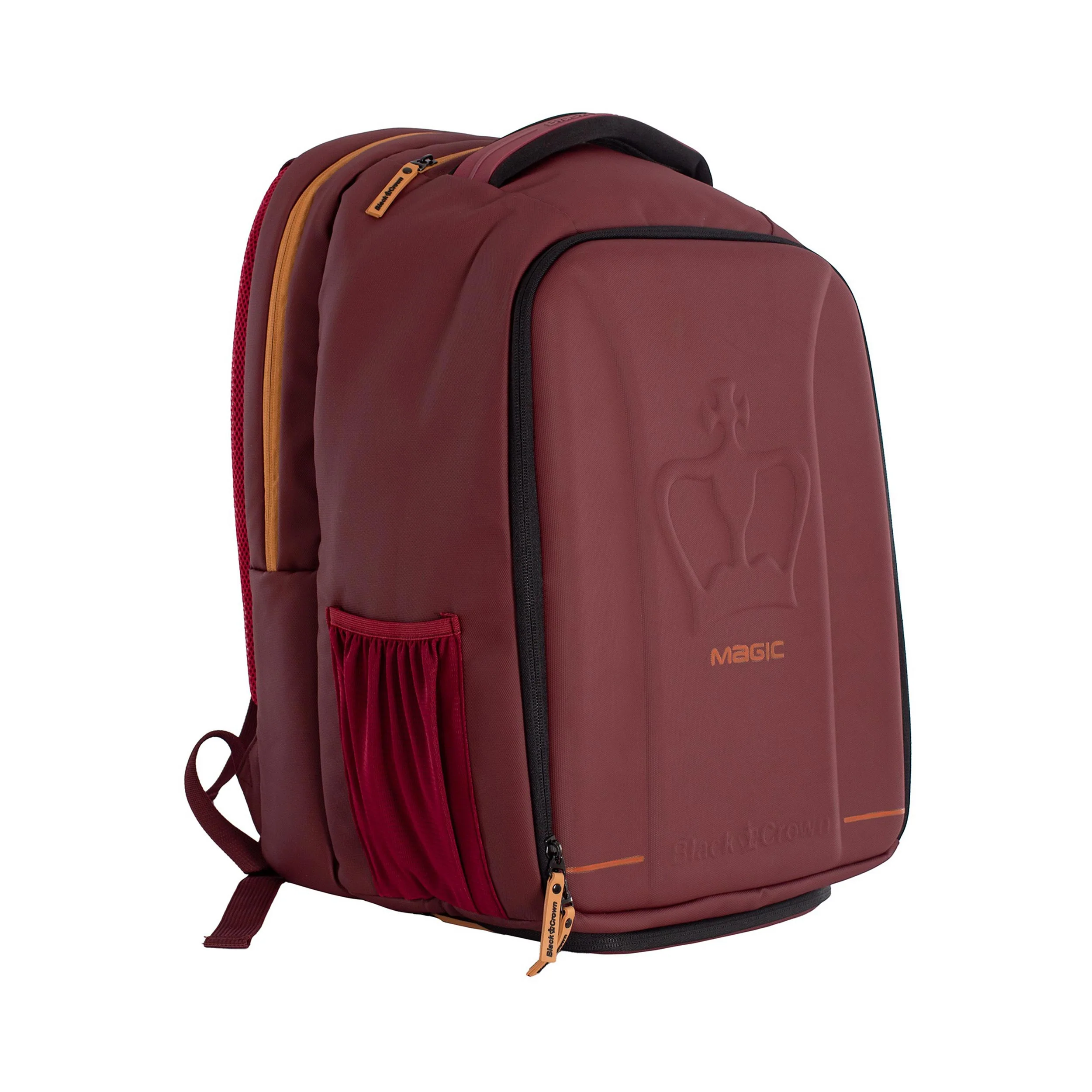 Magic Mochila-Rojo Vino,Dorado - Image 10