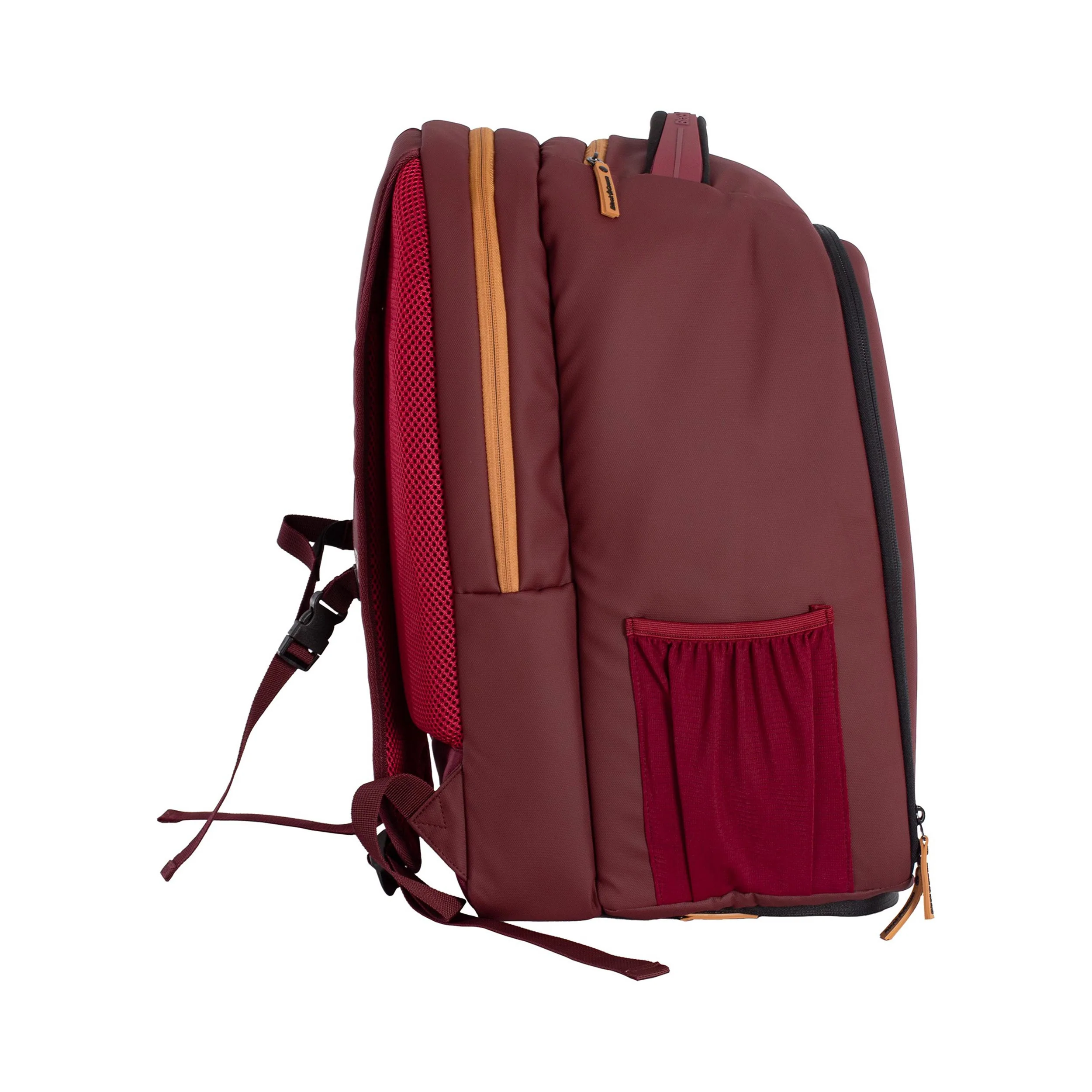 Magic Mochila-Rojo Vino,Dorado - Image 11