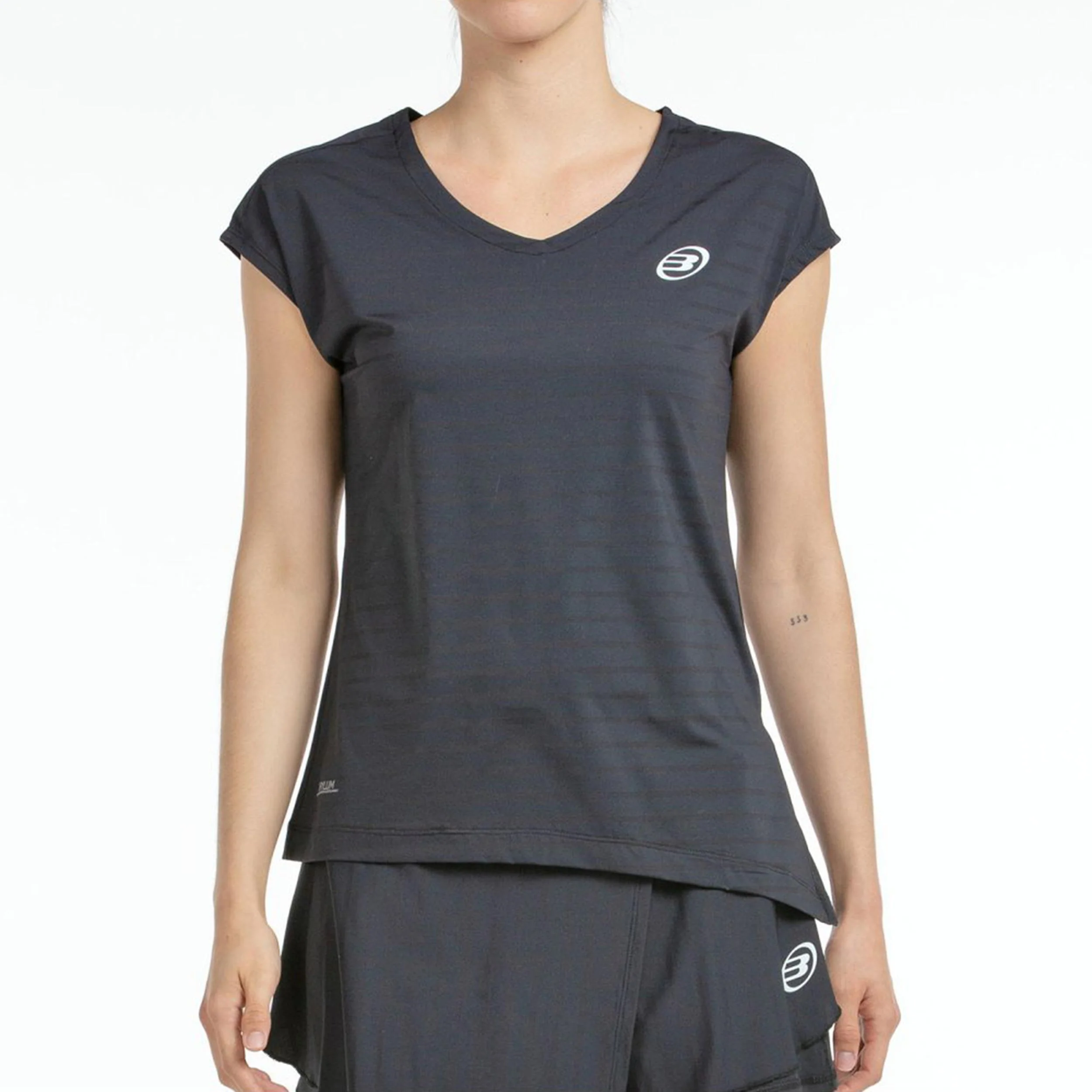 Adoros Camiseta De Manga Corta Mujeres-Negro