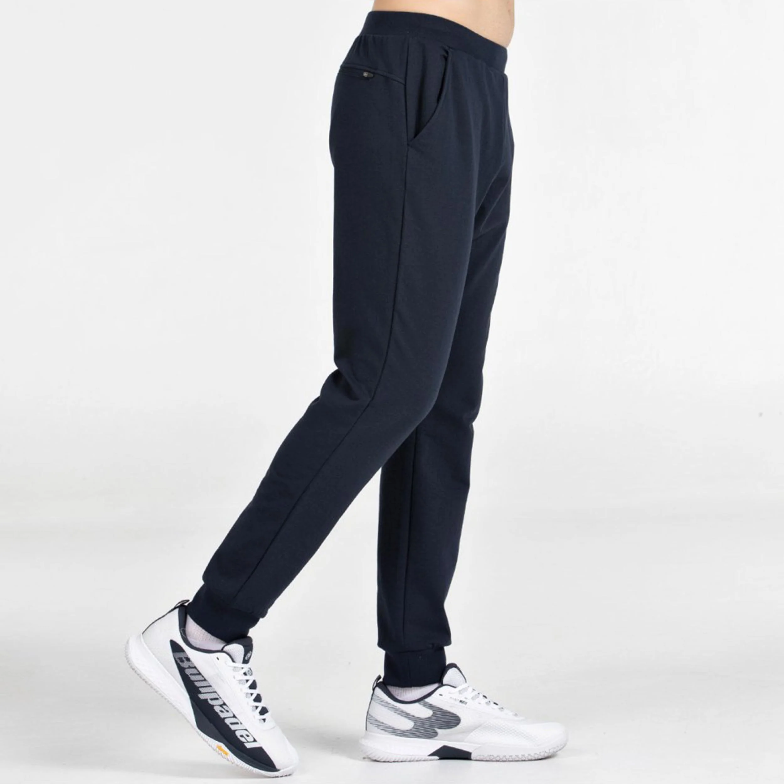 Basar Pantalón De Entrenamiento Hombres-Azul Oscuro - Image 4