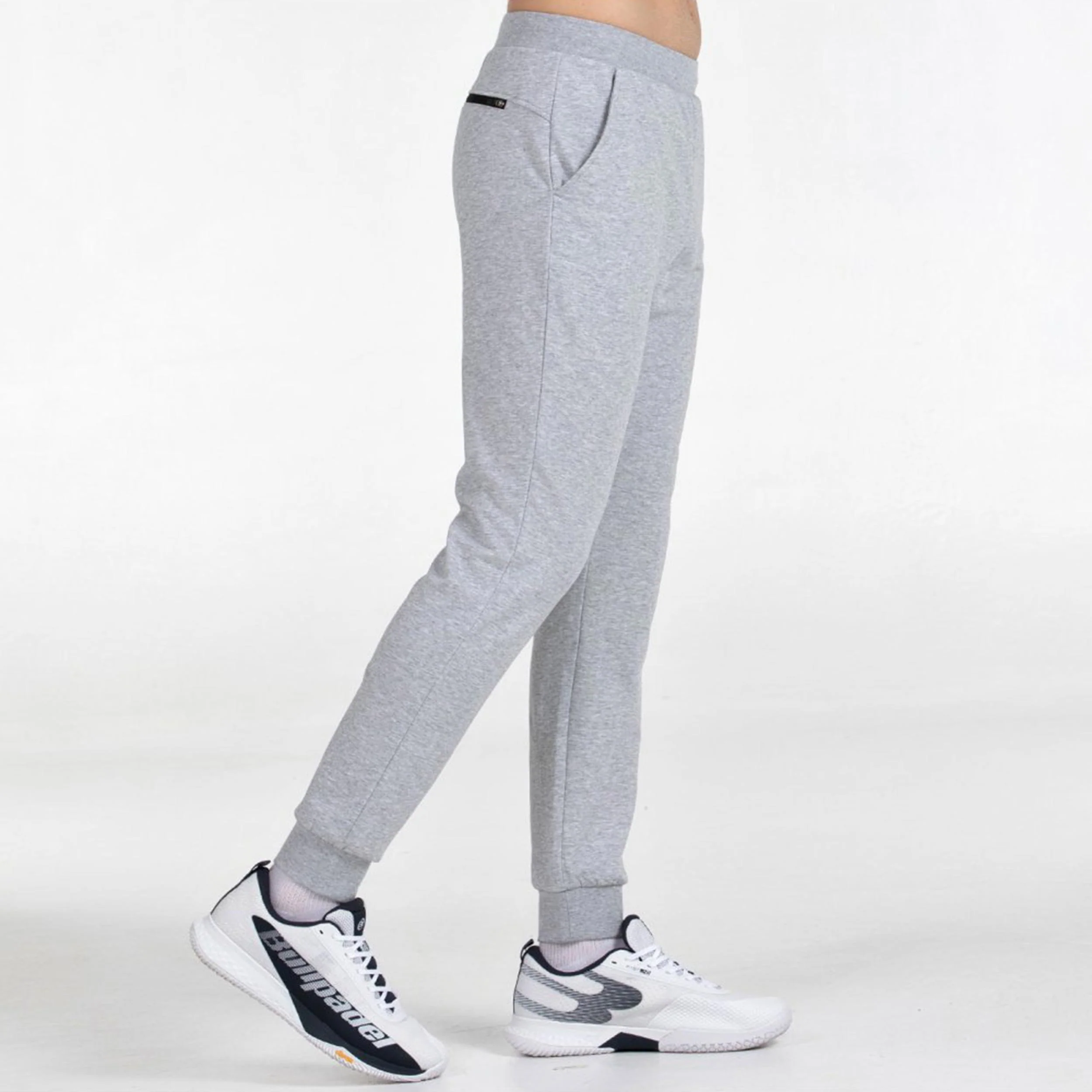 Basar Pantalón De Entrenamiento Hombres-Gris Claro - Image 4
