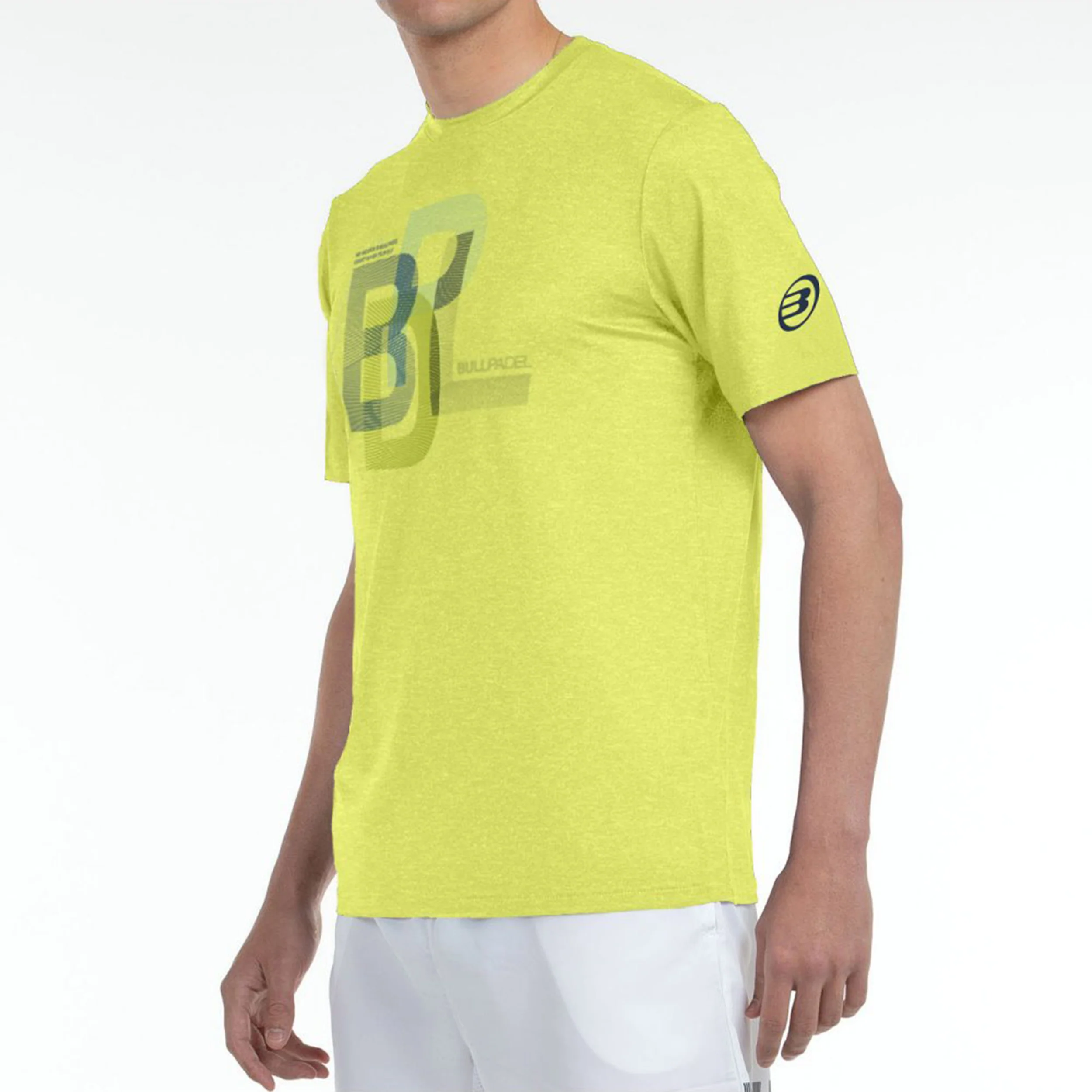 Bebas Camiseta De Manga Corta Hombres-Amarillo - Image 2