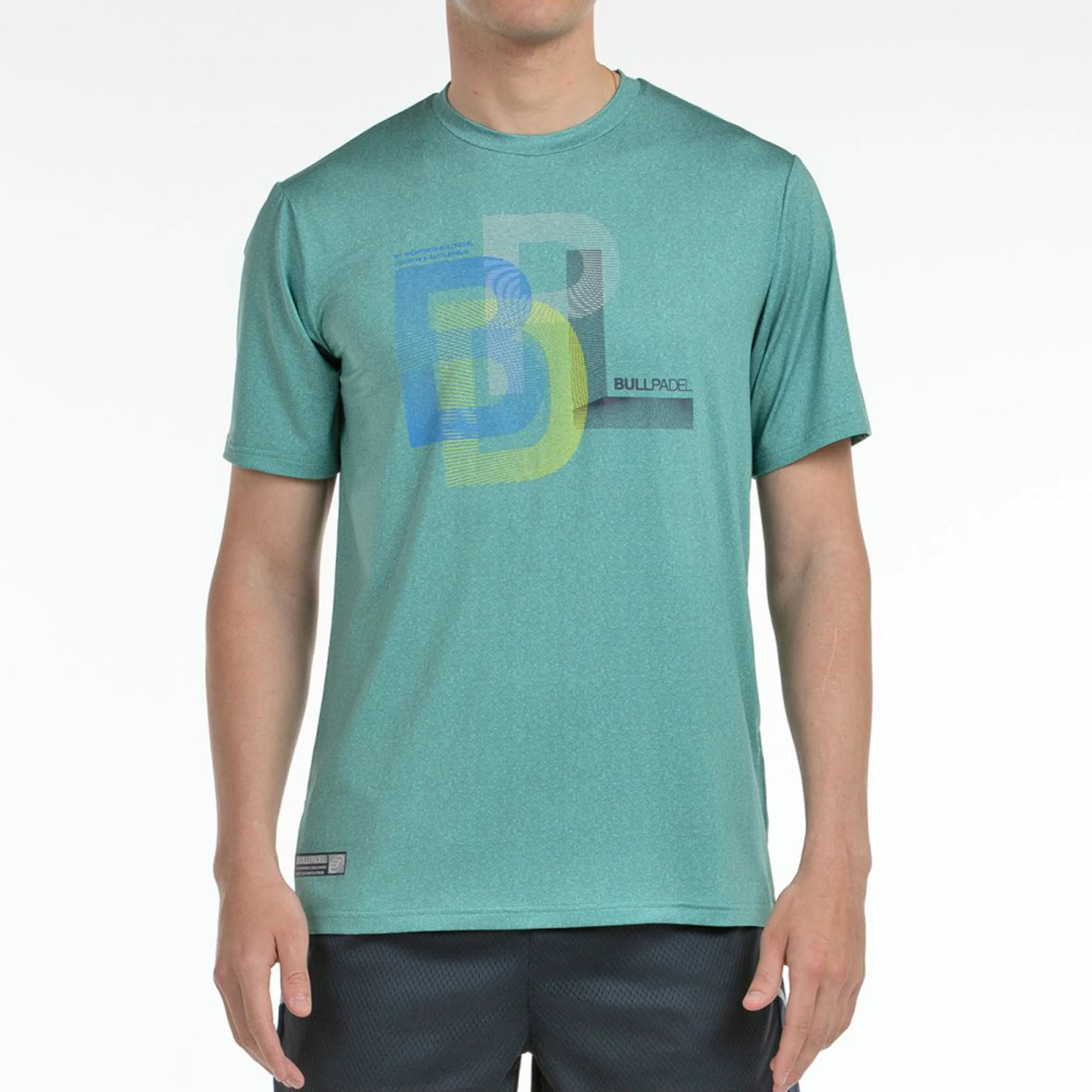 Bebas Camiseta De Manga Corta Hombres-Verde - Image 2