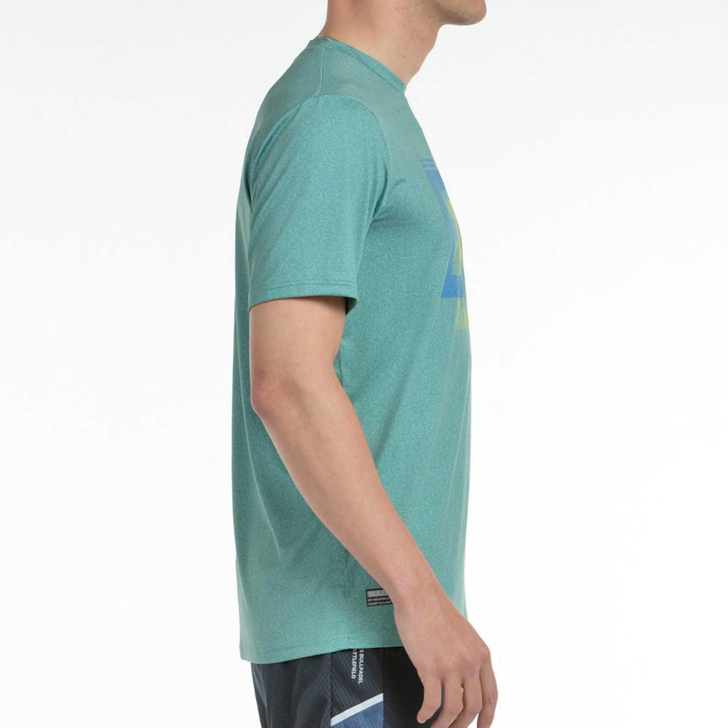 Bebas Camiseta De Manga Corta Hombres-Verde - Image 3
