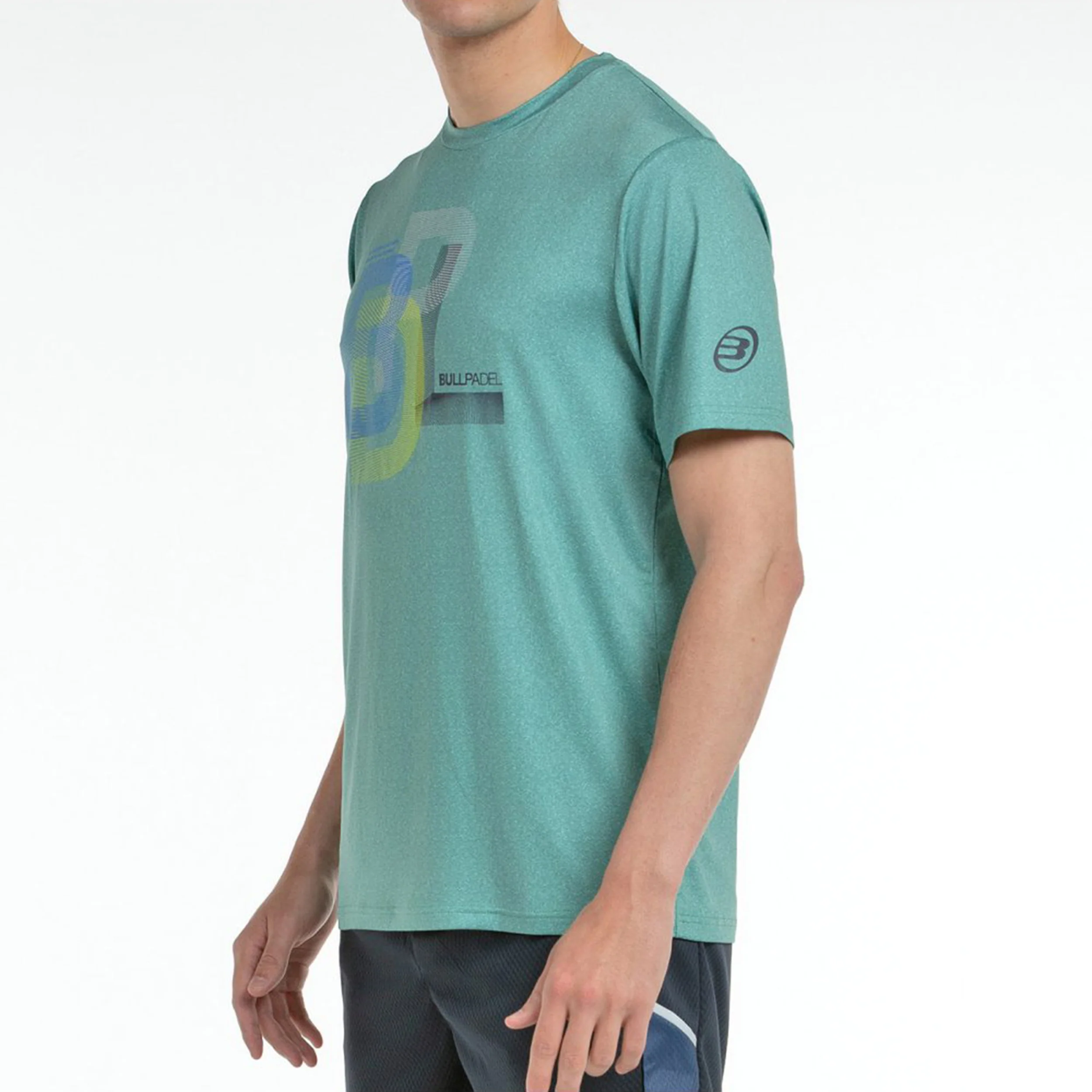 Bebas Camiseta De Manga Corta Hombres-Verde - Image 4