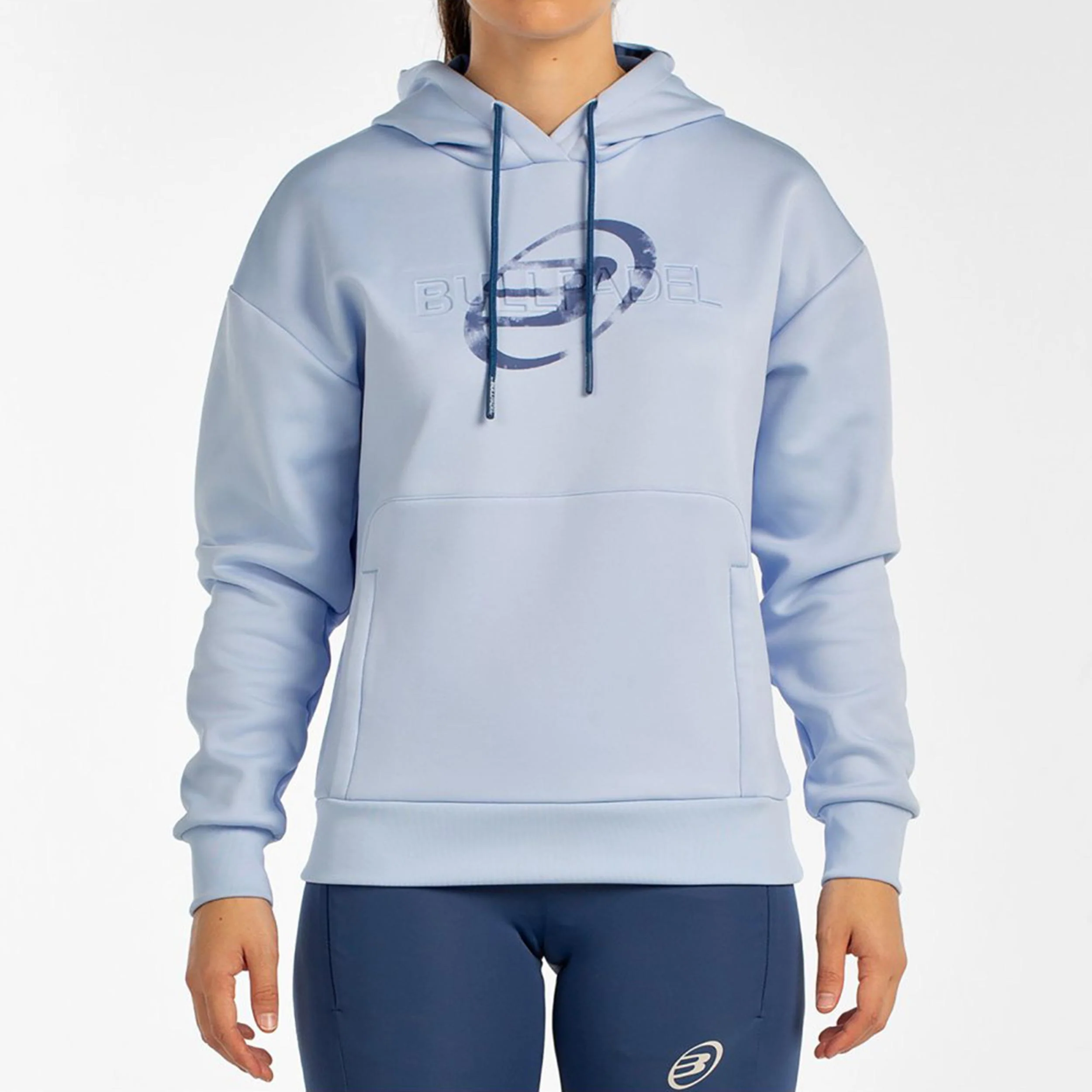 Befas Sudadera Con Capucha Mujeres-Azul