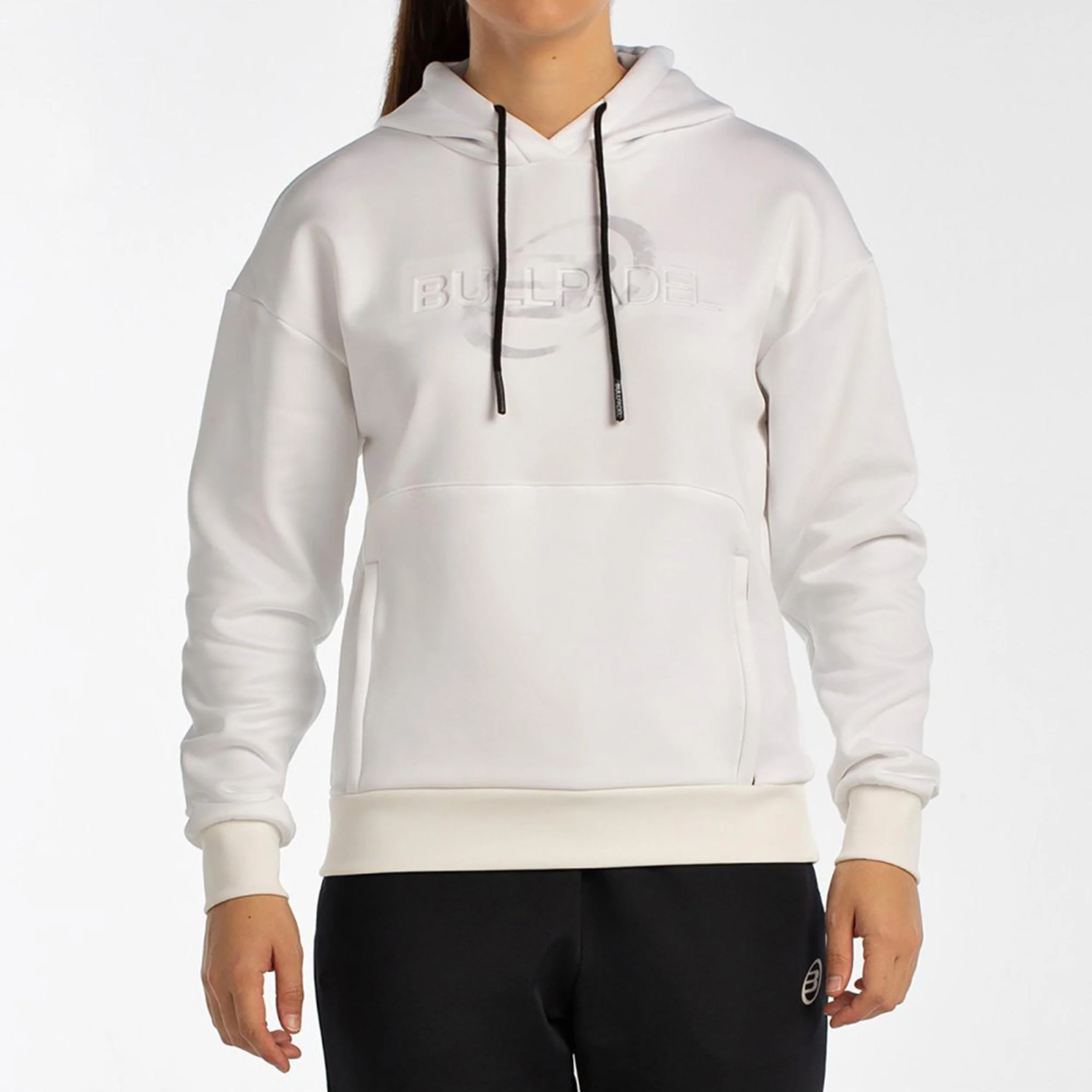 Befas Sudadera Con Capucha Mujeres-Blanco