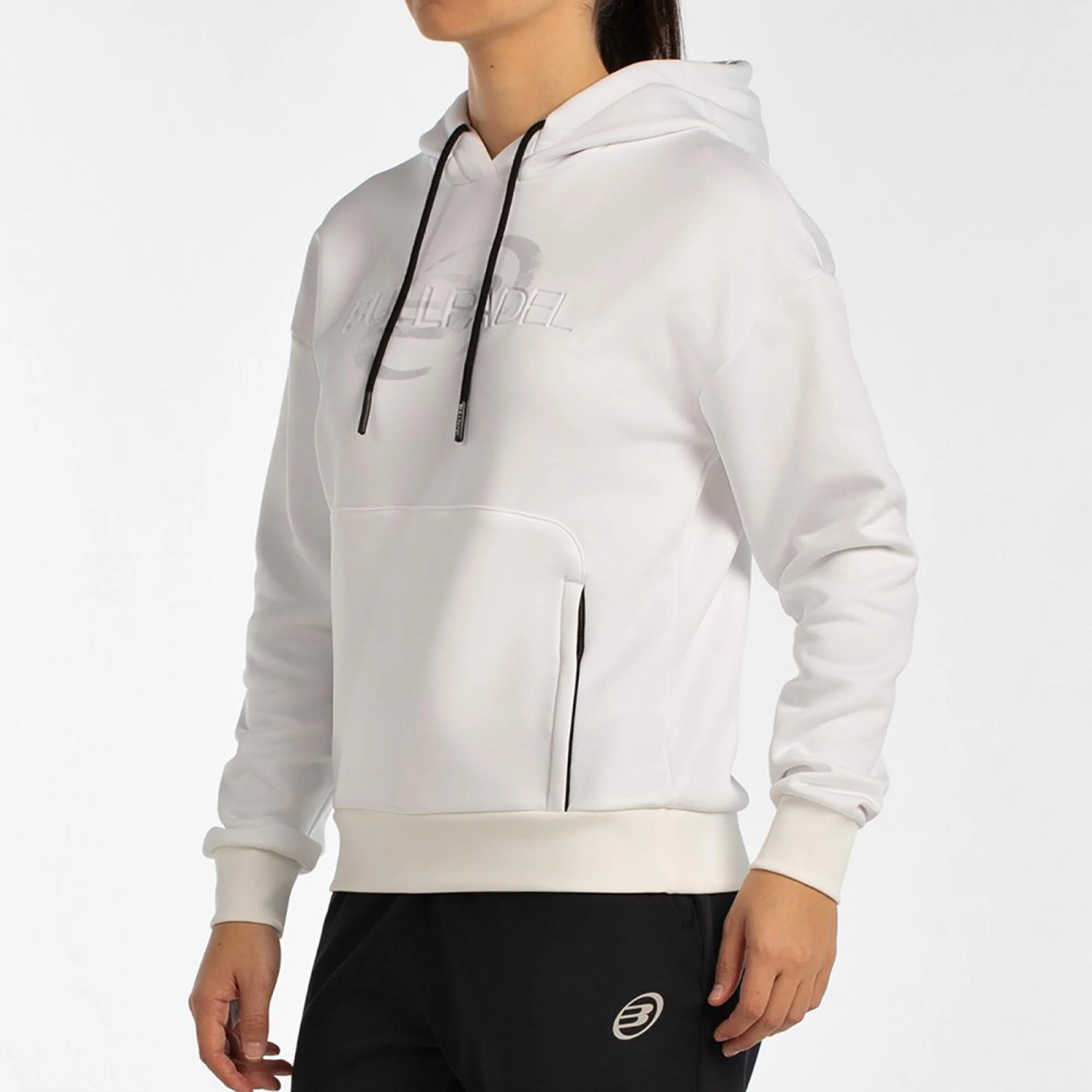 Befas Sudadera Con Capucha Mujeres-Blanco - Image 3