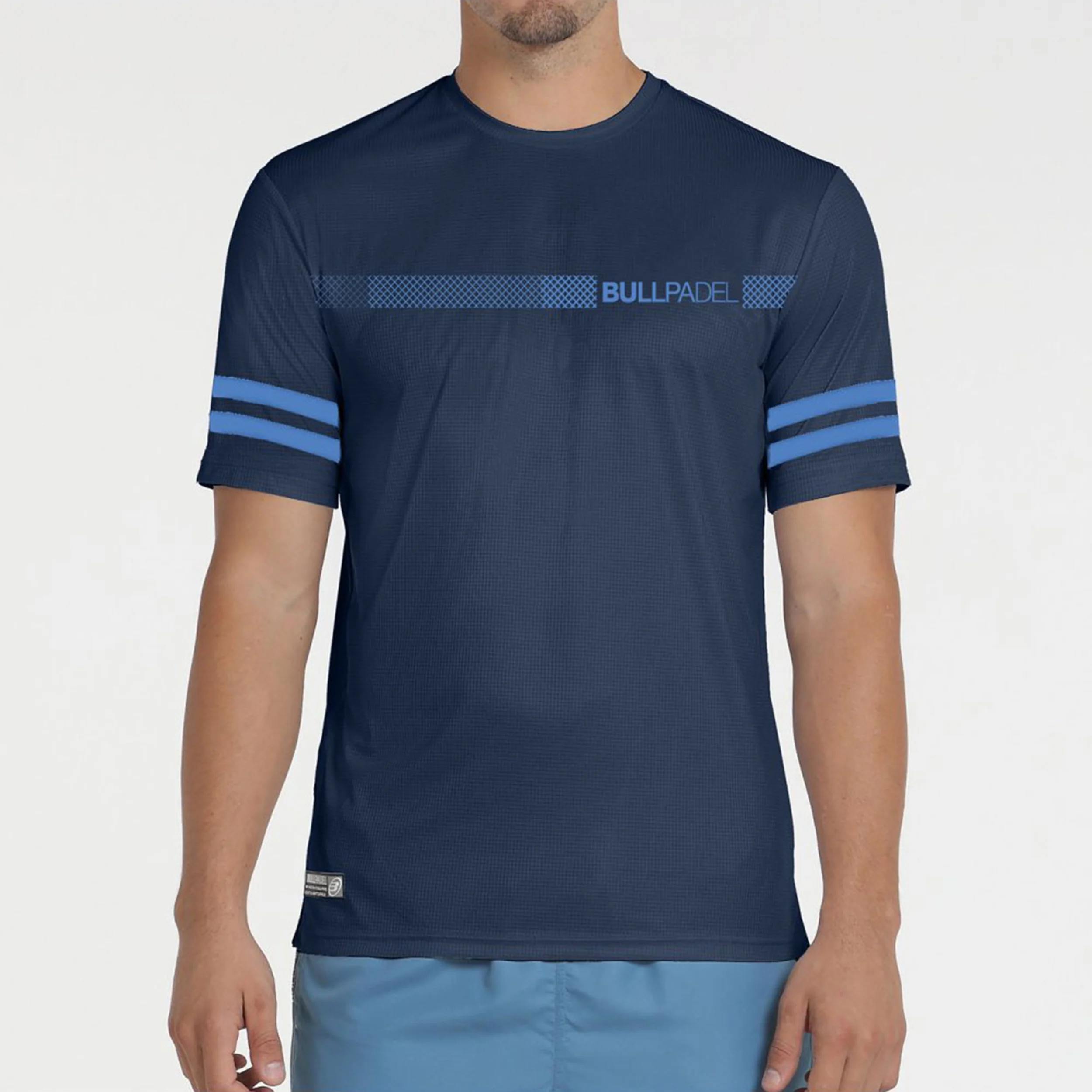 Berro Camiseta De Manga Corta Hombres-Azul Oscuro - Image 2