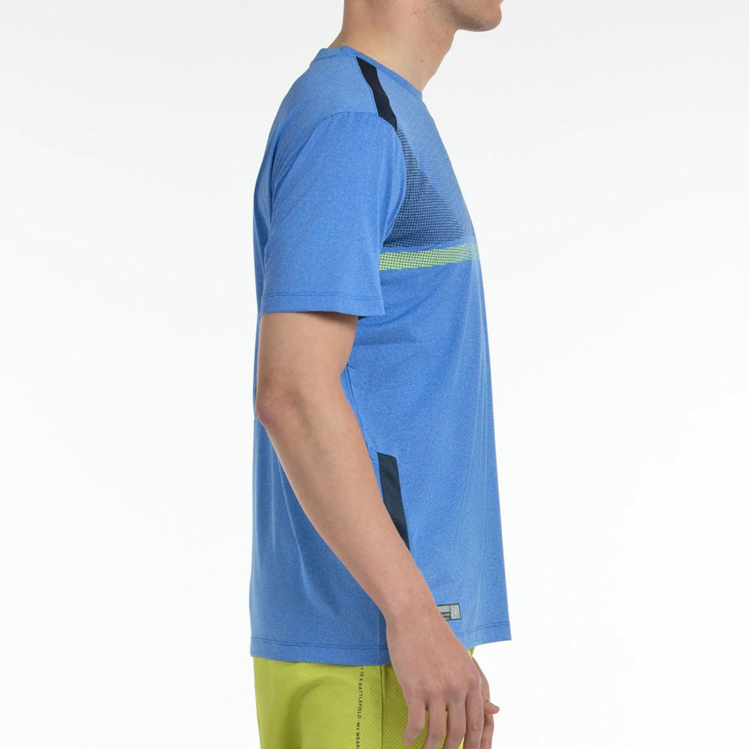Bilao Camiseta De Manga Corta Hombres-Azul - Image 4