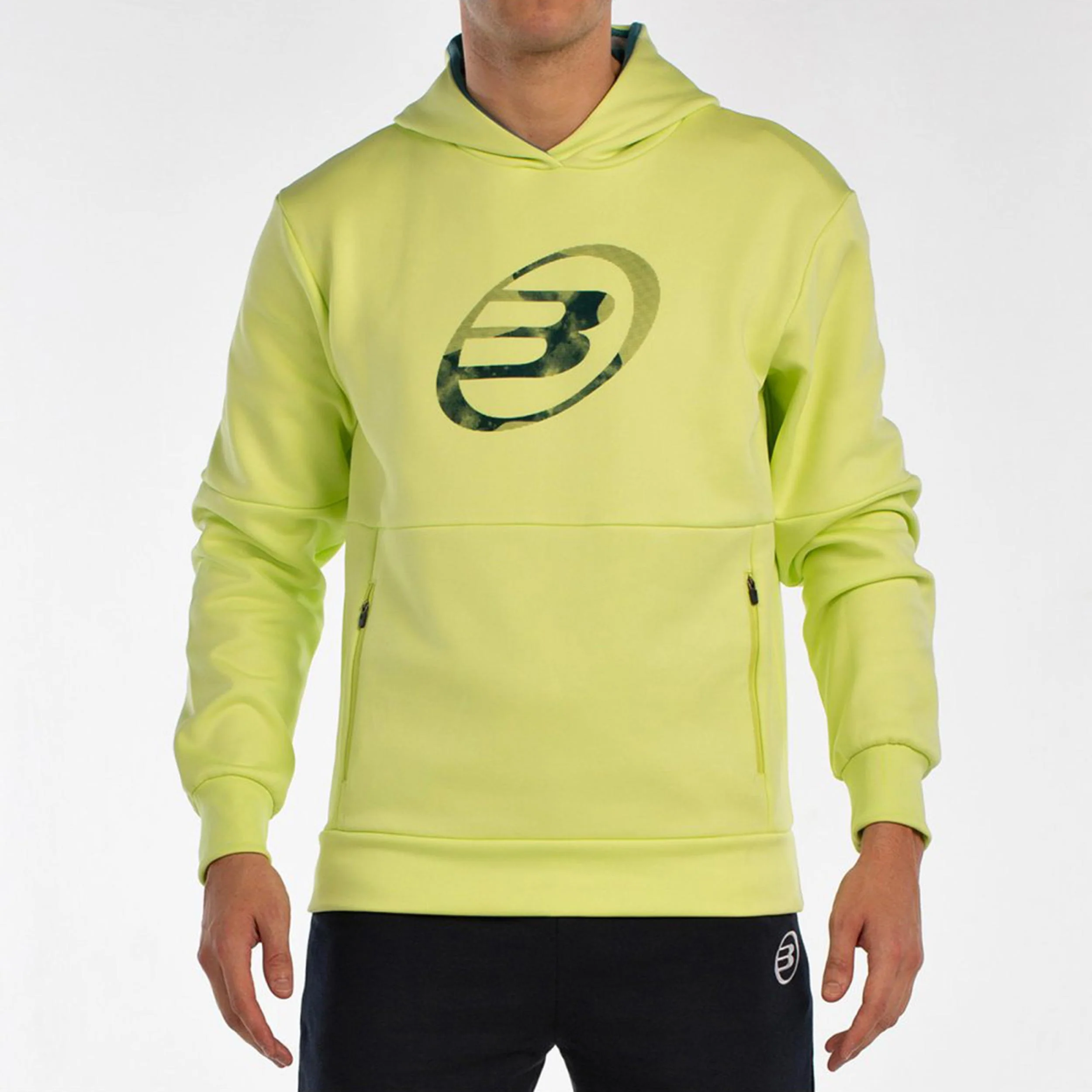 Boyal Sudadera Con Capucha Hombres-Amarillo Limón