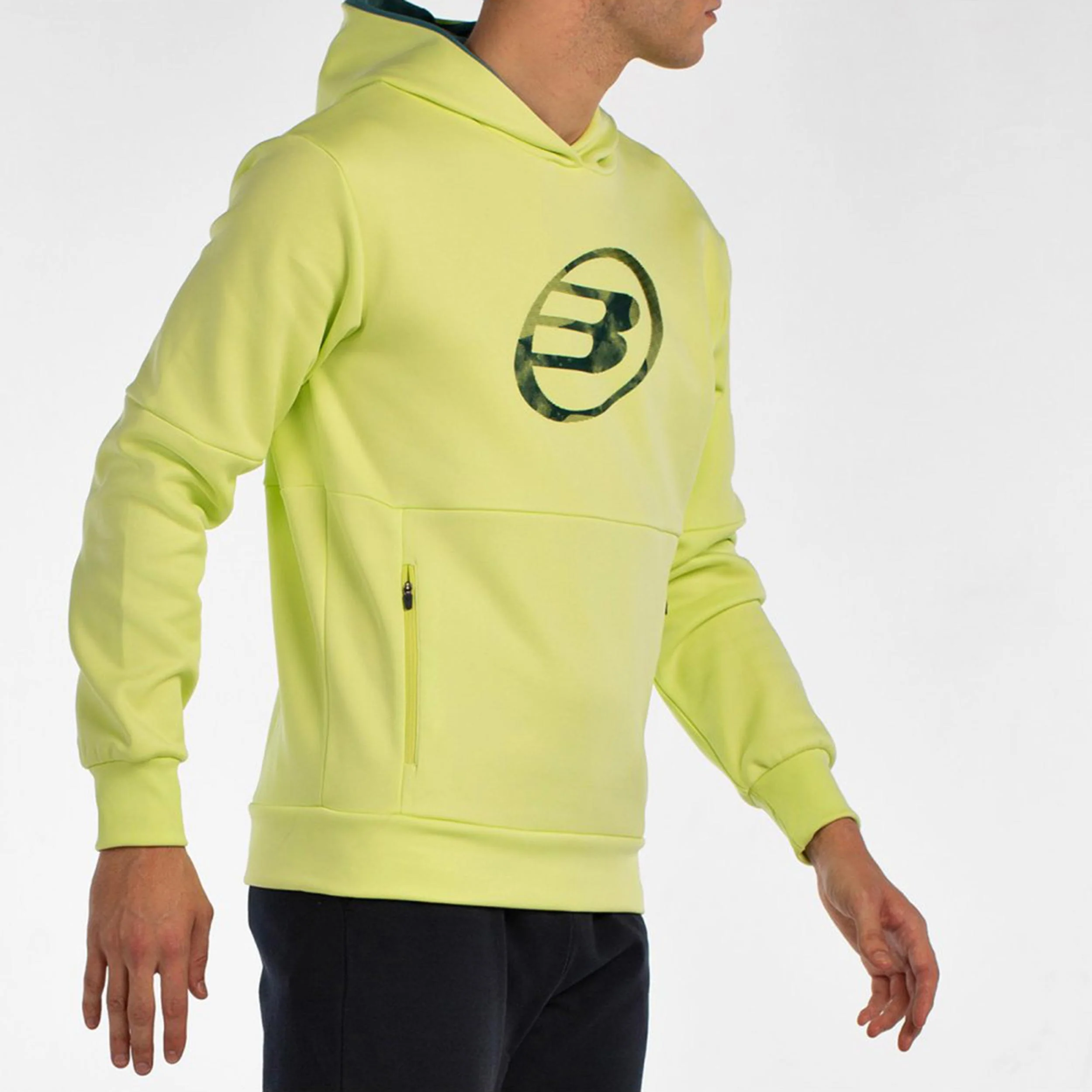 Boyal Sudadera Con Capucha Hombres-Amarillo Limón - Image 2