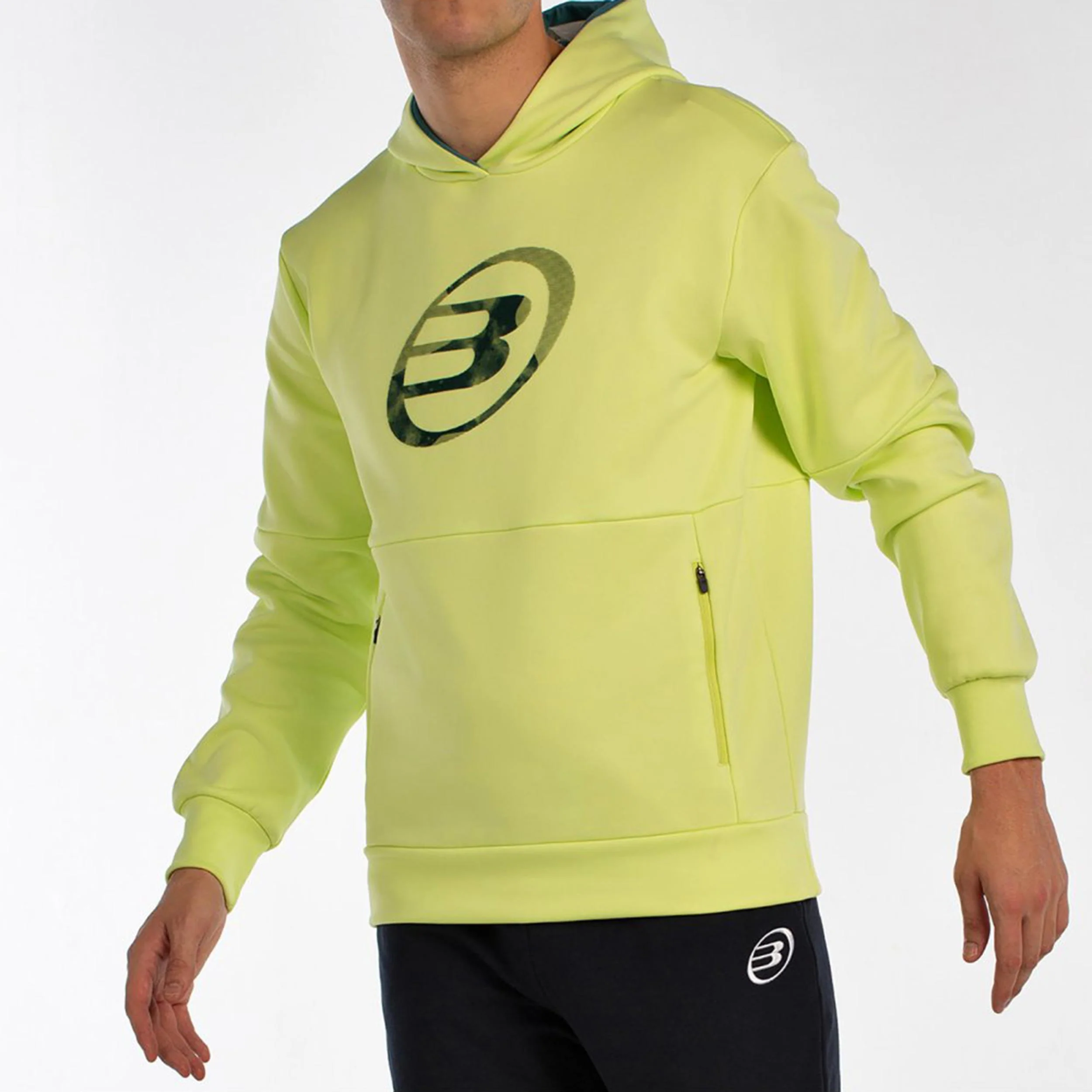 Boyal Sudadera Con Capucha Hombres-Amarillo Limón - Image 4