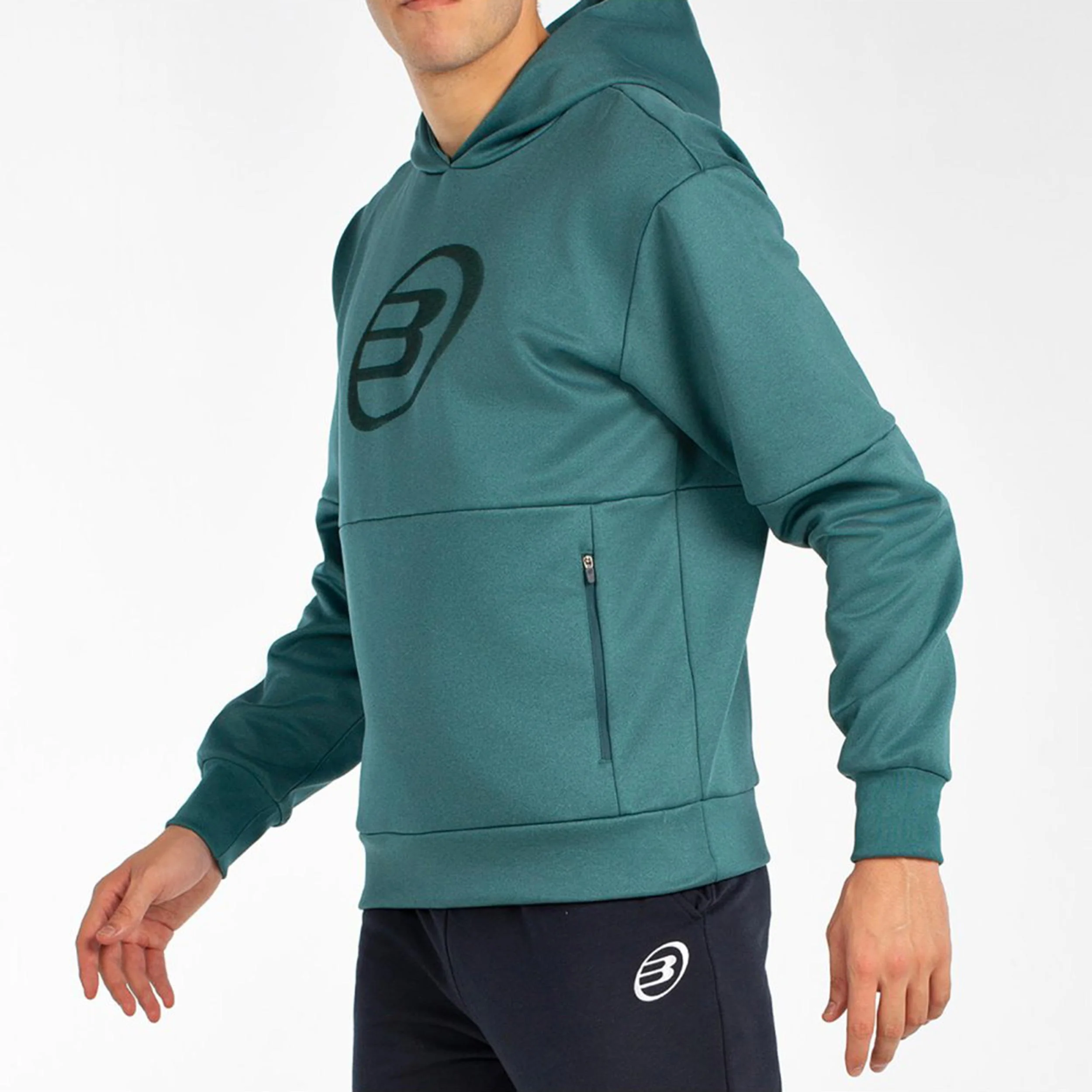 Boyal Sudadera Con Capucha Hombres-Verde Oscuro - Image 2