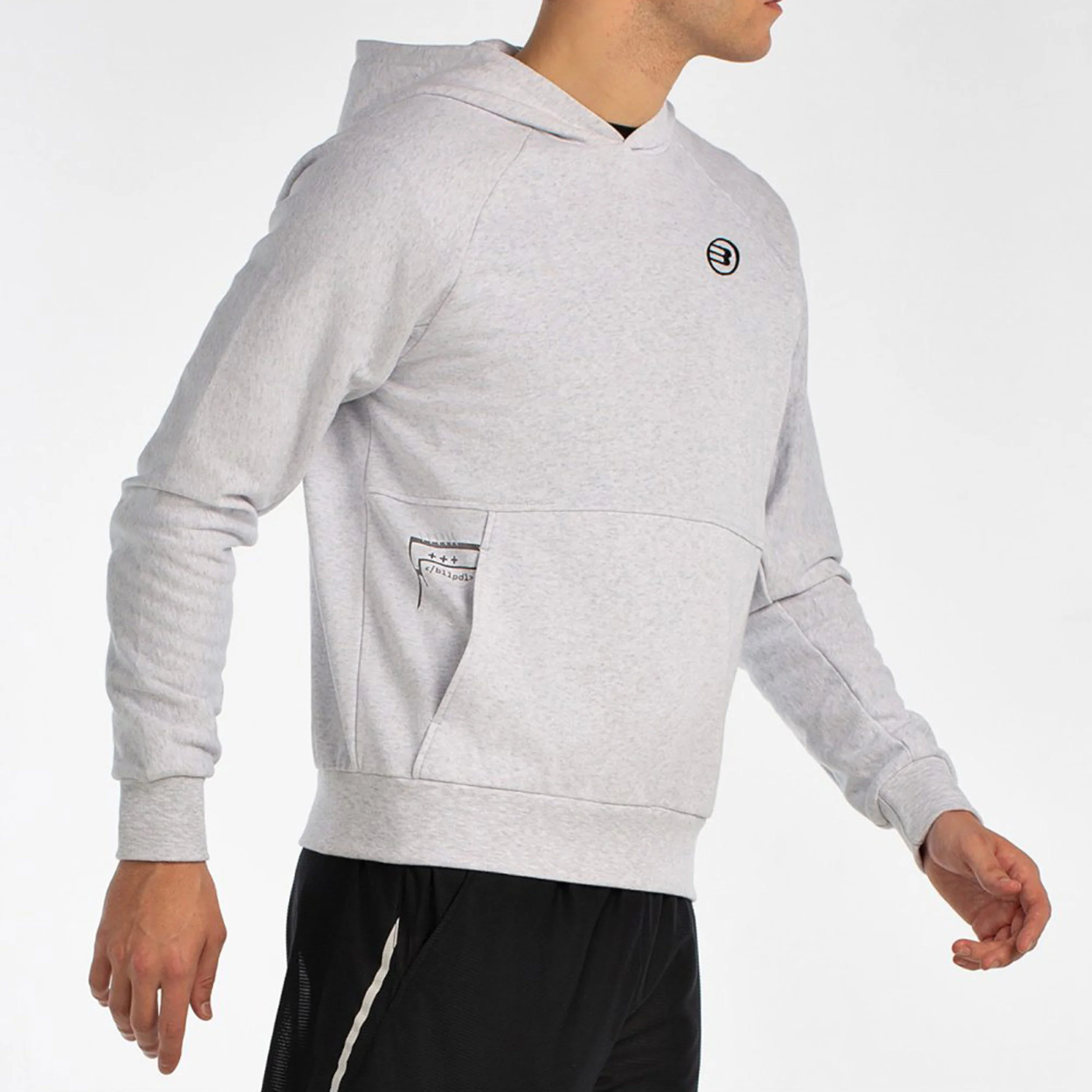 Breas Sudadera Hombres-Gris Claro - Image 4